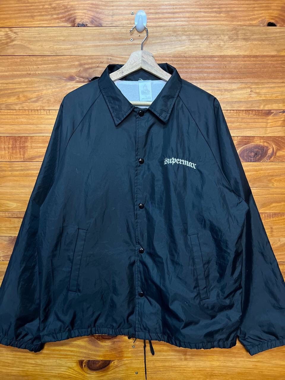 Vintage VINTAGE SUPERMAX PRINT NYLON COACH JACKET Size US L / EU 52-54 / 3 - 4 Thumbnail