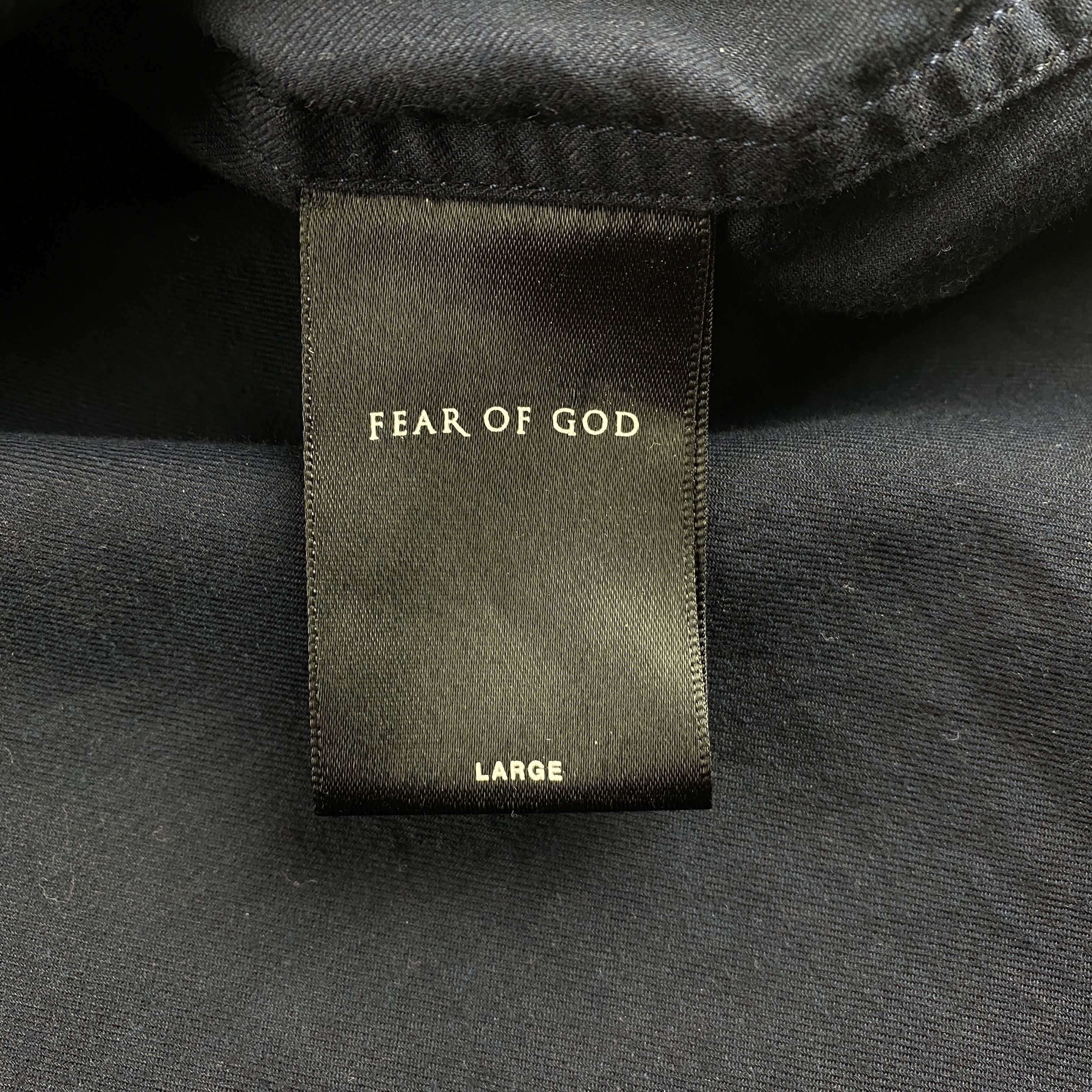 Fear of God Fear of God Fifth Collection Navy Shirt Size US L / EU 52-54 / 3 - 5 Thumbnail