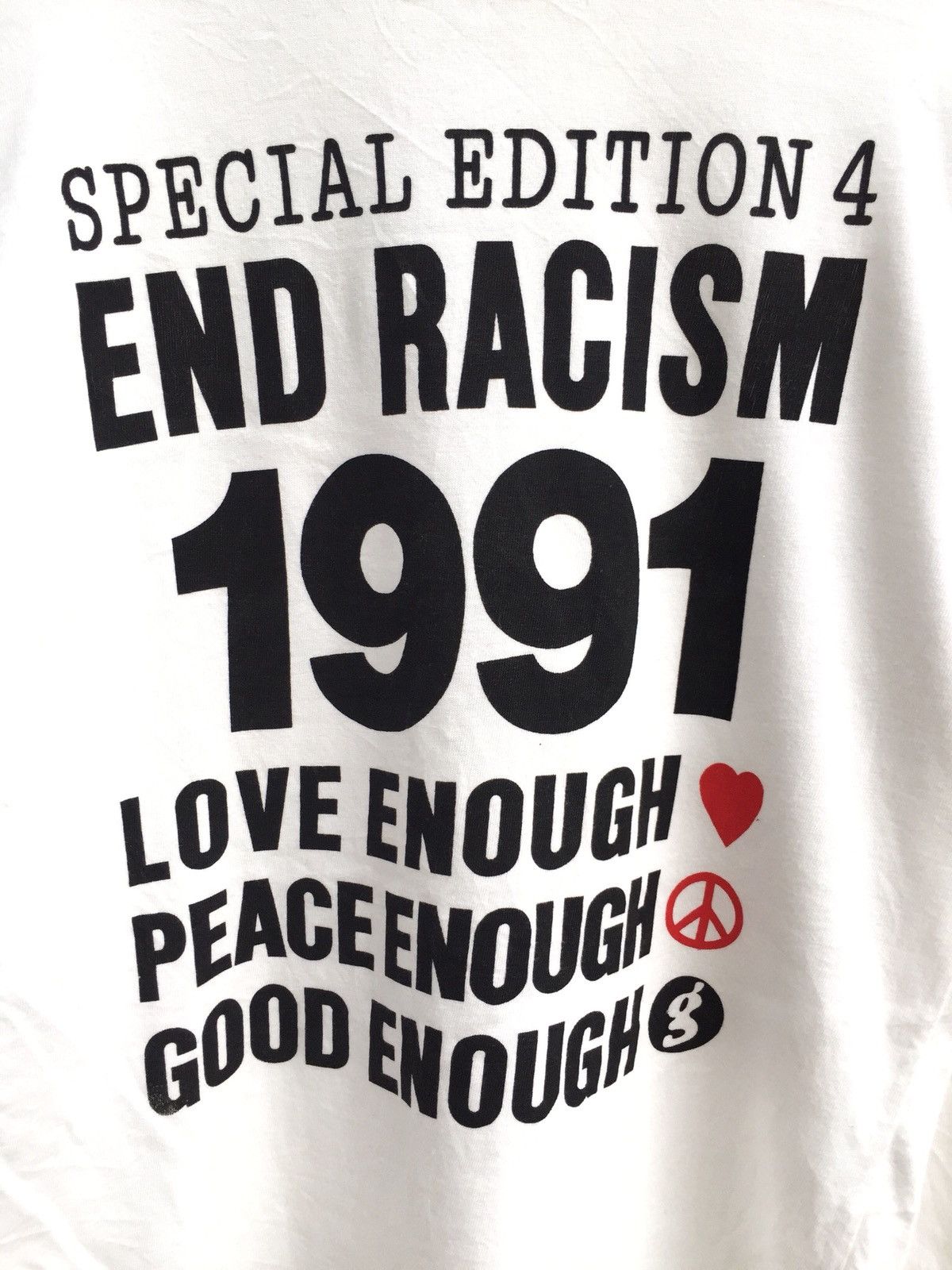 GOODENOUGH ARCHIVE🔥GoodEnough Logo 91 SE END RACISM Hoodie Size US M / EU 48-50 / 2 - 5 Thumbnail