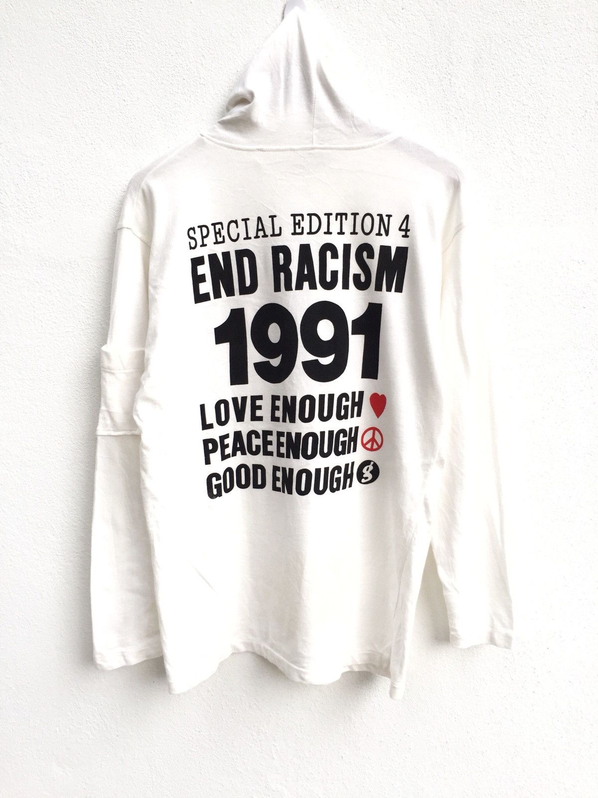 GOODENOUGH ARCHIVE🔥GoodEnough Logo 91 SE END RACISM Hoodie Size US M / EU 48-50 / 2 - 1 Thumbnail