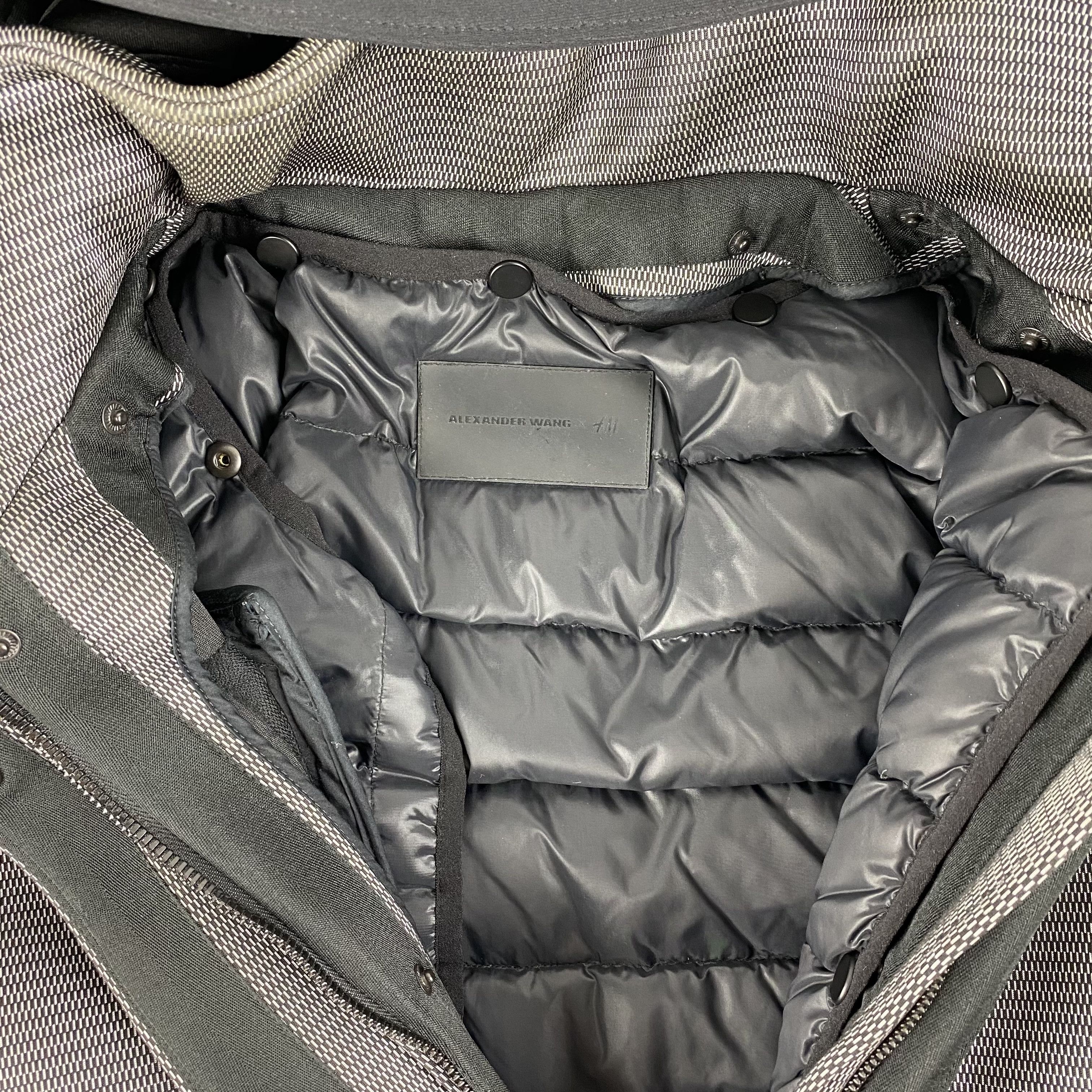 Alexander Wang × H&M Alexander Wang x H&M Silver Parka Jacket Size US XS / EU 42 / 0 - 5 Thumbnail
