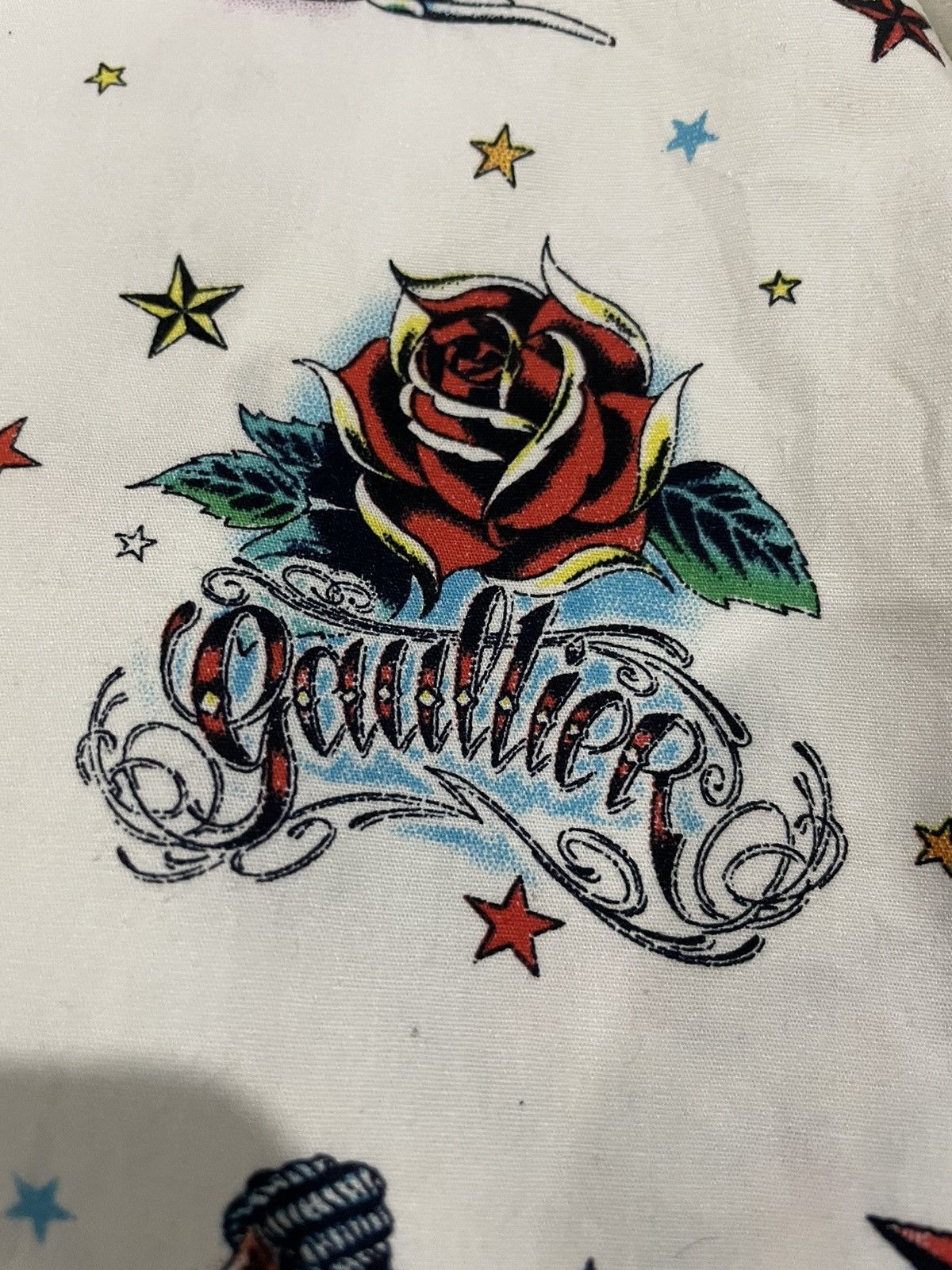 Jean Paul Gaultier Jean Paul Gaultier All Over Print Snap Button Junior Shirts Size US XXS / EU 40 - 10 Thumbnail