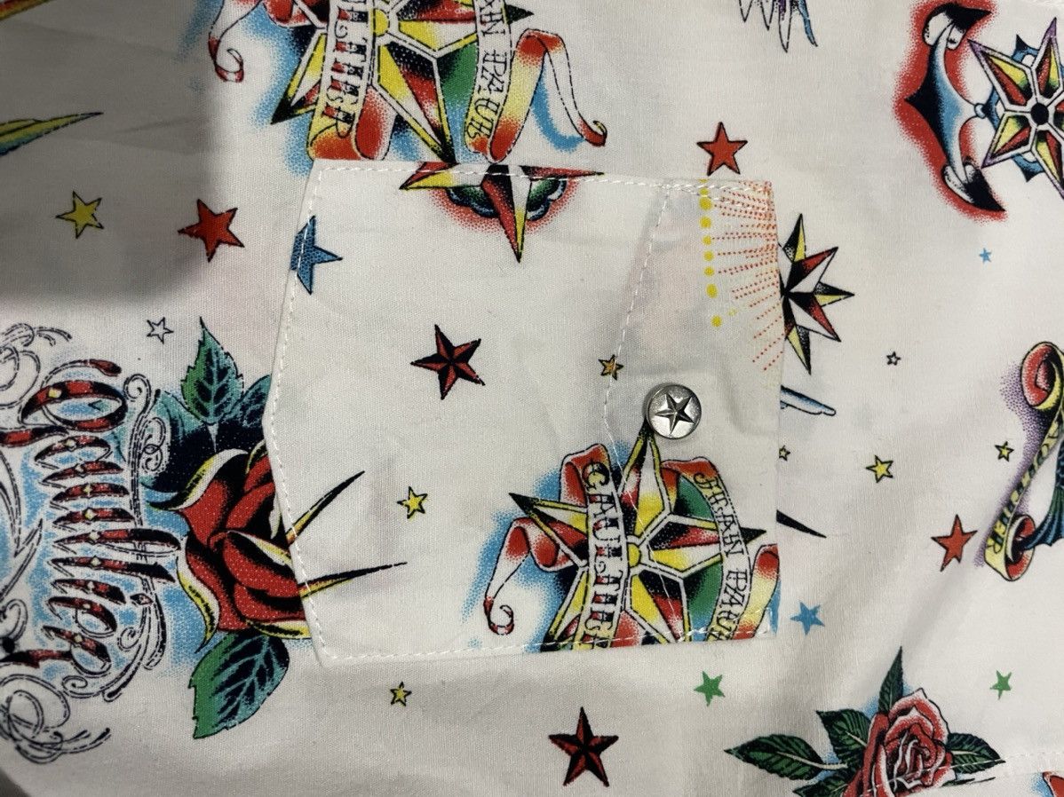 Jean Paul Gaultier Jean Paul Gaultier All Over Print Snap Button Junior Shirts Size US XXS / EU 40 - 17 Thumbnail
