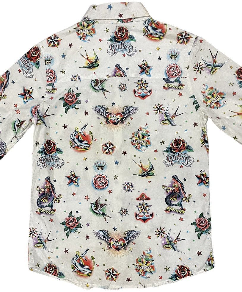 Jean Paul Gaultier Jean Paul Gaultier All Over Print Snap Button Junior Shirts Size US XXS / EU 40 - 5 Thumbnail