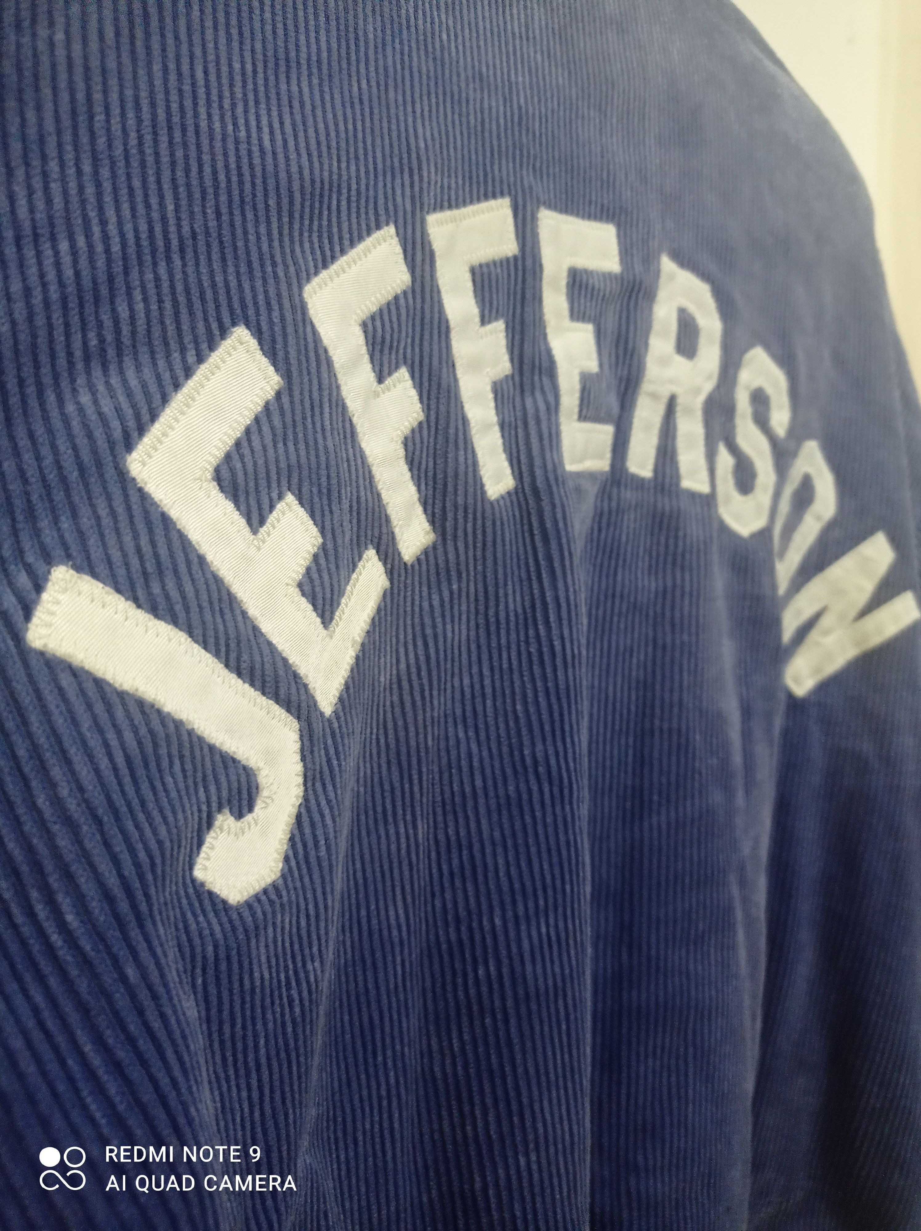 Delong Vintage DeLong Jefferson corduroy varsity jacket Size US XL / EU 56 / 4 - 4 Thumbnail