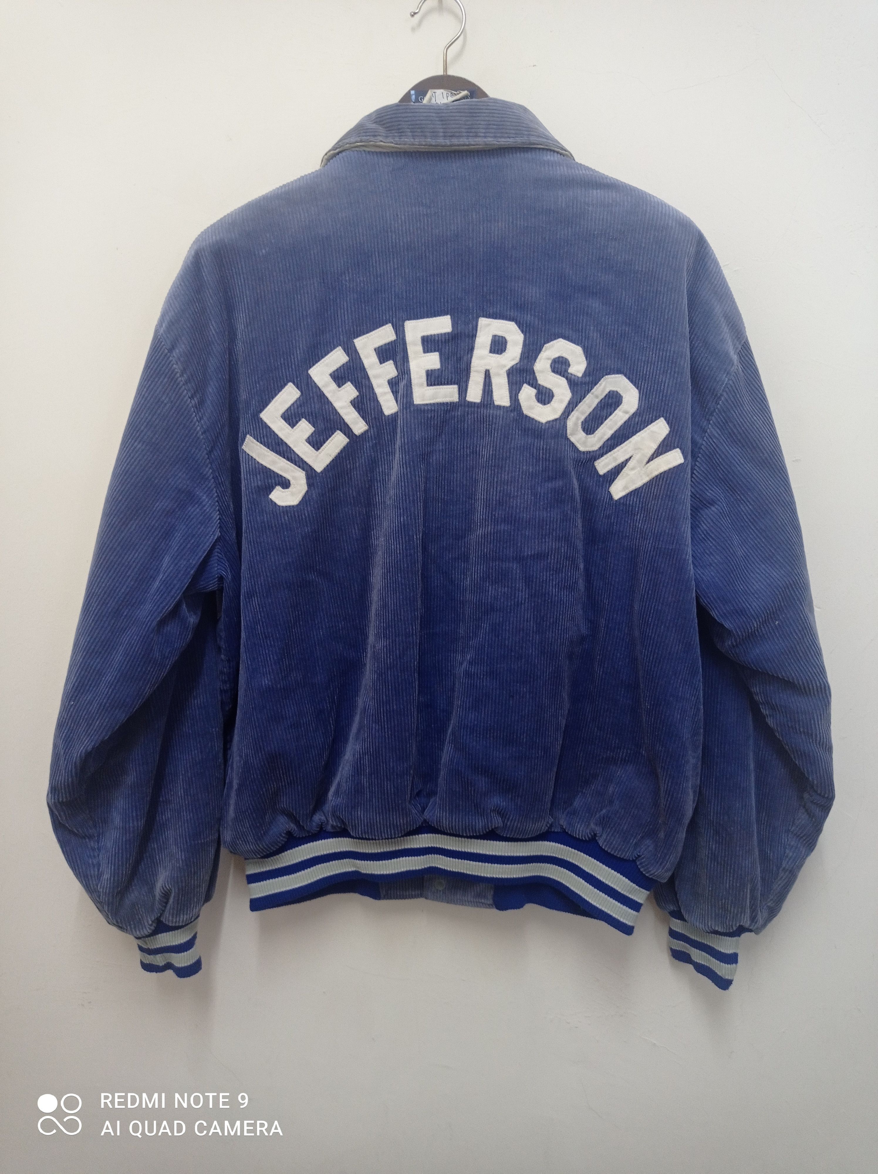 Delong Vintage DeLong Jefferson corduroy varsity jacket Size US XL / EU 56 / 4 - 2 Thumbnail