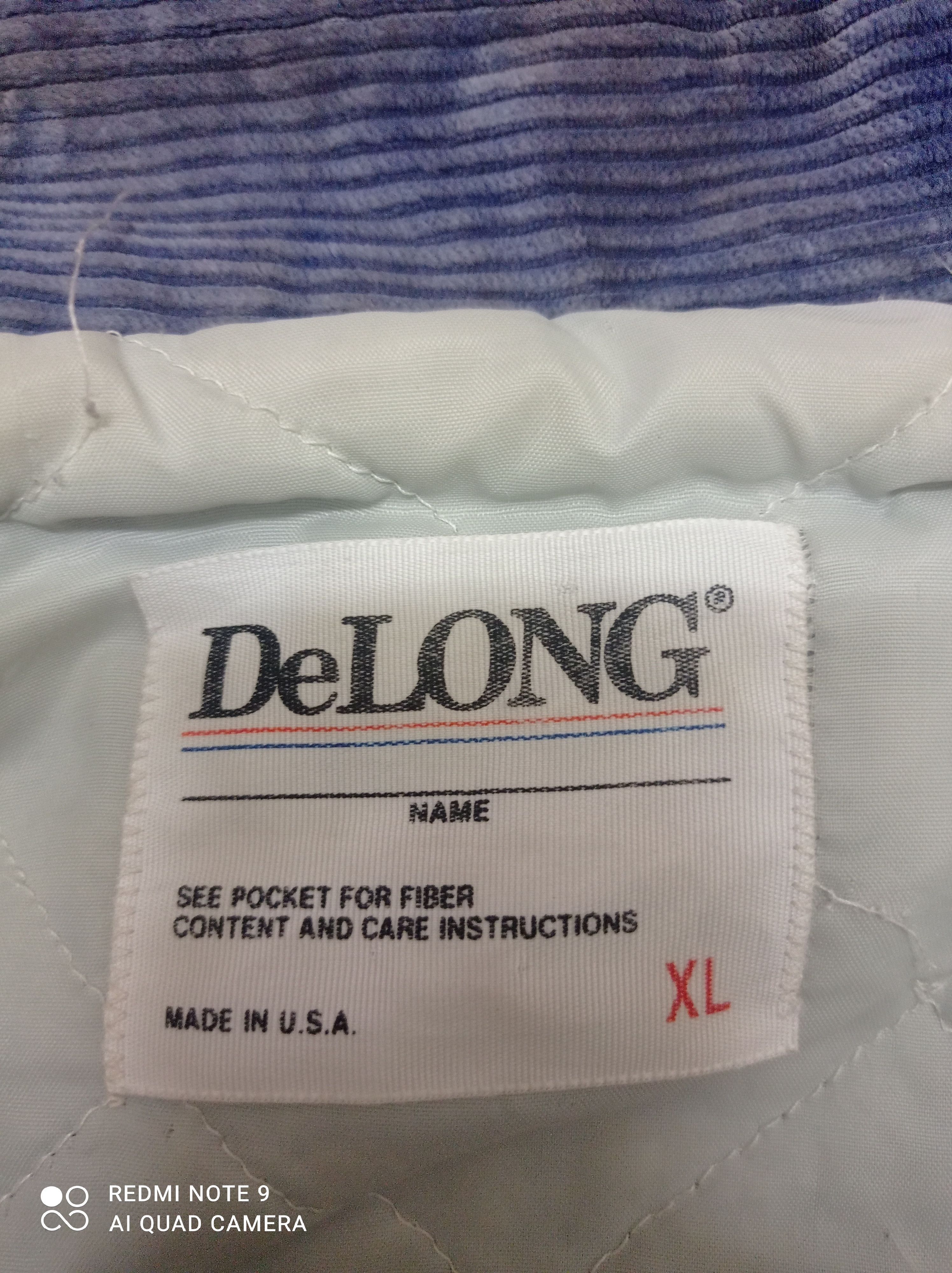 Delong Vintage DeLong Jefferson corduroy varsity jacket Size US XL / EU 56 / 4 - 8 Thumbnail