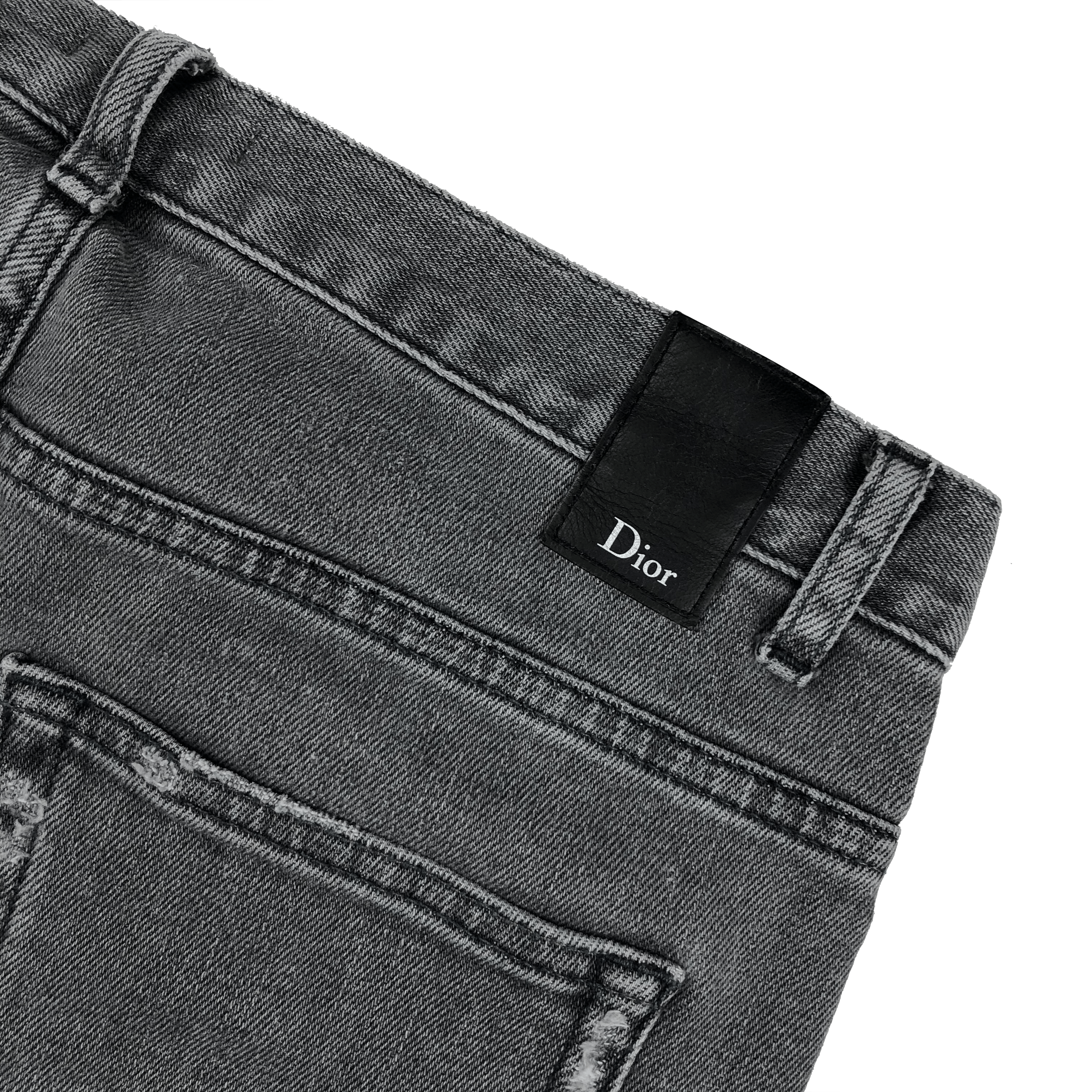 Dior Dior SS18 "Standing in the Crowd One Night" Jeans Size US 29 - 5 Thumbnail