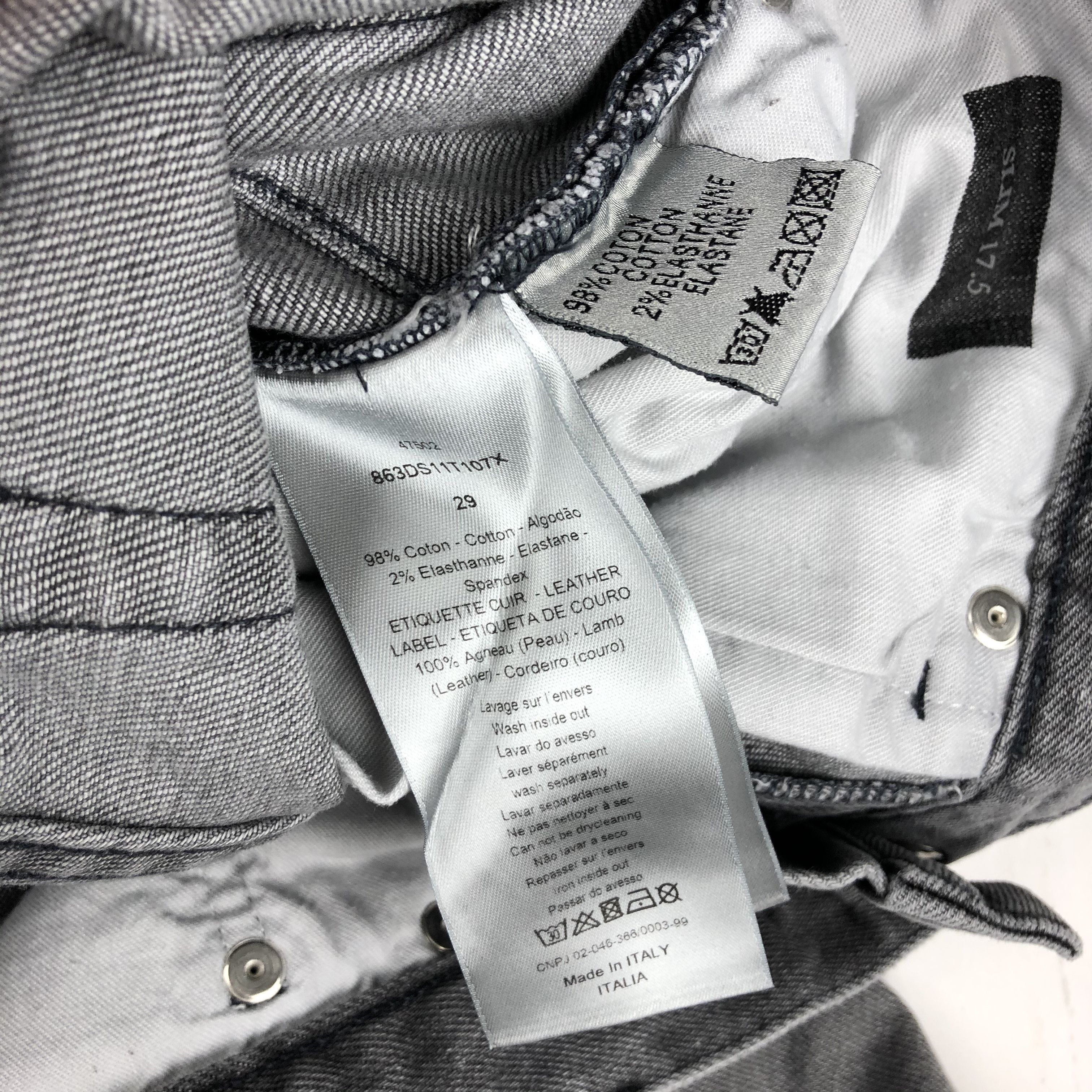 Dior Dior SS18 "Standing in the Crowd One Night" Jeans Size US 29 - 6 Thumbnail