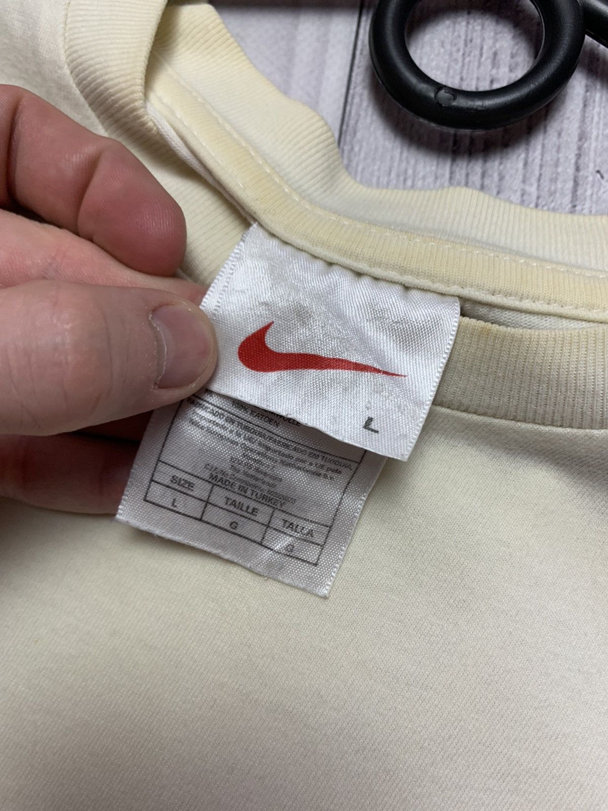 Nike × Vintage Vintage Nike Park tour tee size L logo swoosh size L Size US L / EU 52-54 / 3 - 4 Thumbnail