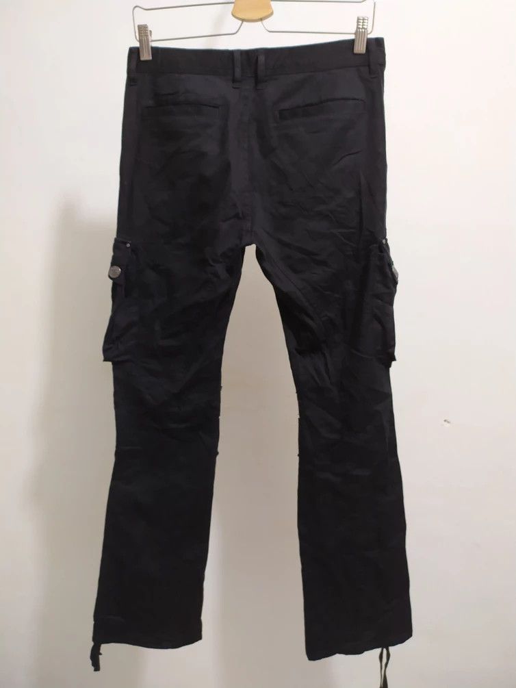 Japanese Brand 🔥Japanese Brand Saucy Cool Black Cargo Multipocket Pants Size US 30 / EU 46 - 7 Thumbnail