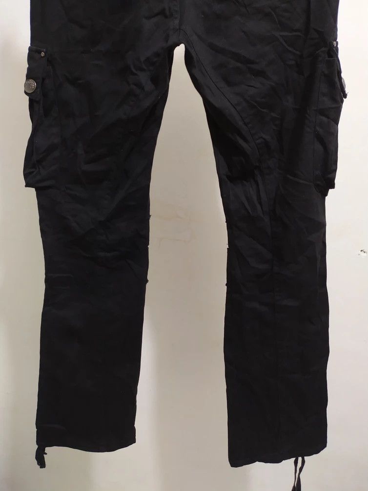Japanese Brand 🔥Japanese Brand Saucy Cool Black Cargo Multipocket Pants Size US 30 / EU 46 - 9 Thumbnail