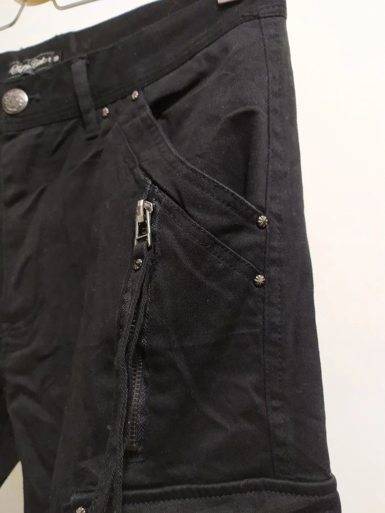 Japanese Brand 🔥Japanese Brand Saucy Cool Black Cargo Multipocket Pants Size US 30 / EU 46 - 5 Thumbnail