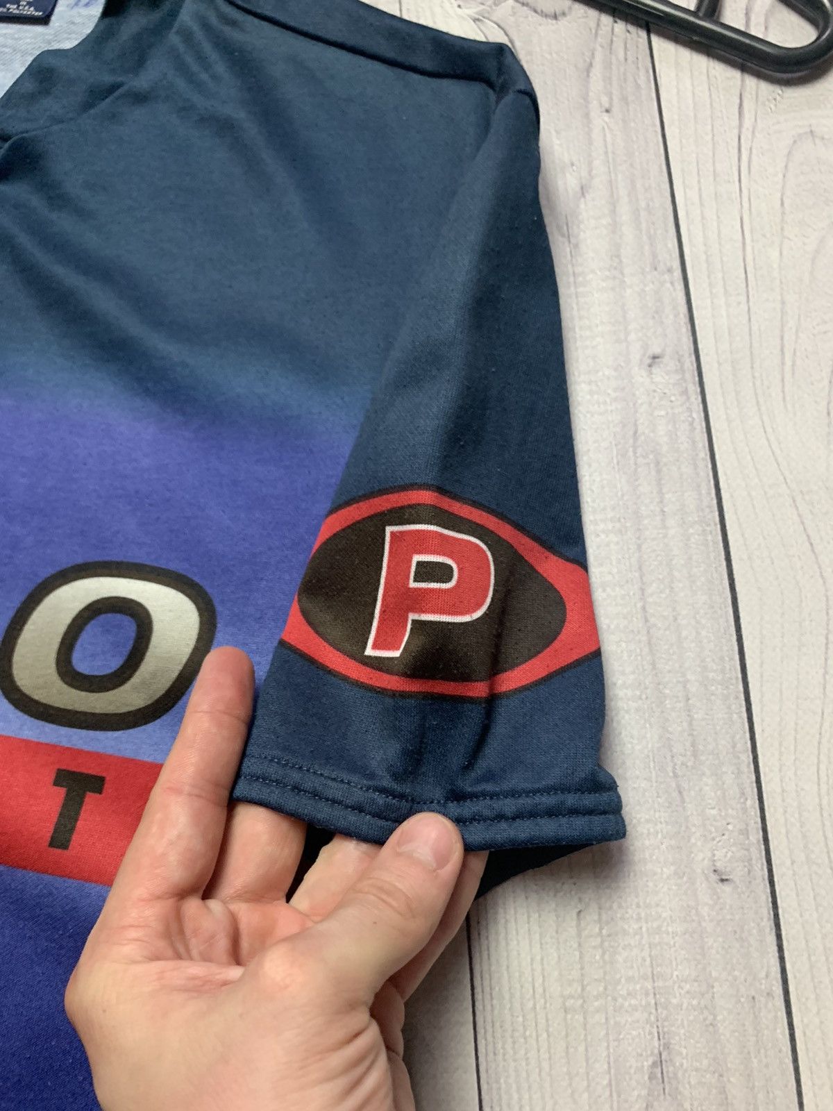 Polo Ralph Lauren × Vintage Vintage cycling jersey Polo Sport Pepsi size M rare Size US M / EU 48-50 / 2 - 4 Thumbnail
