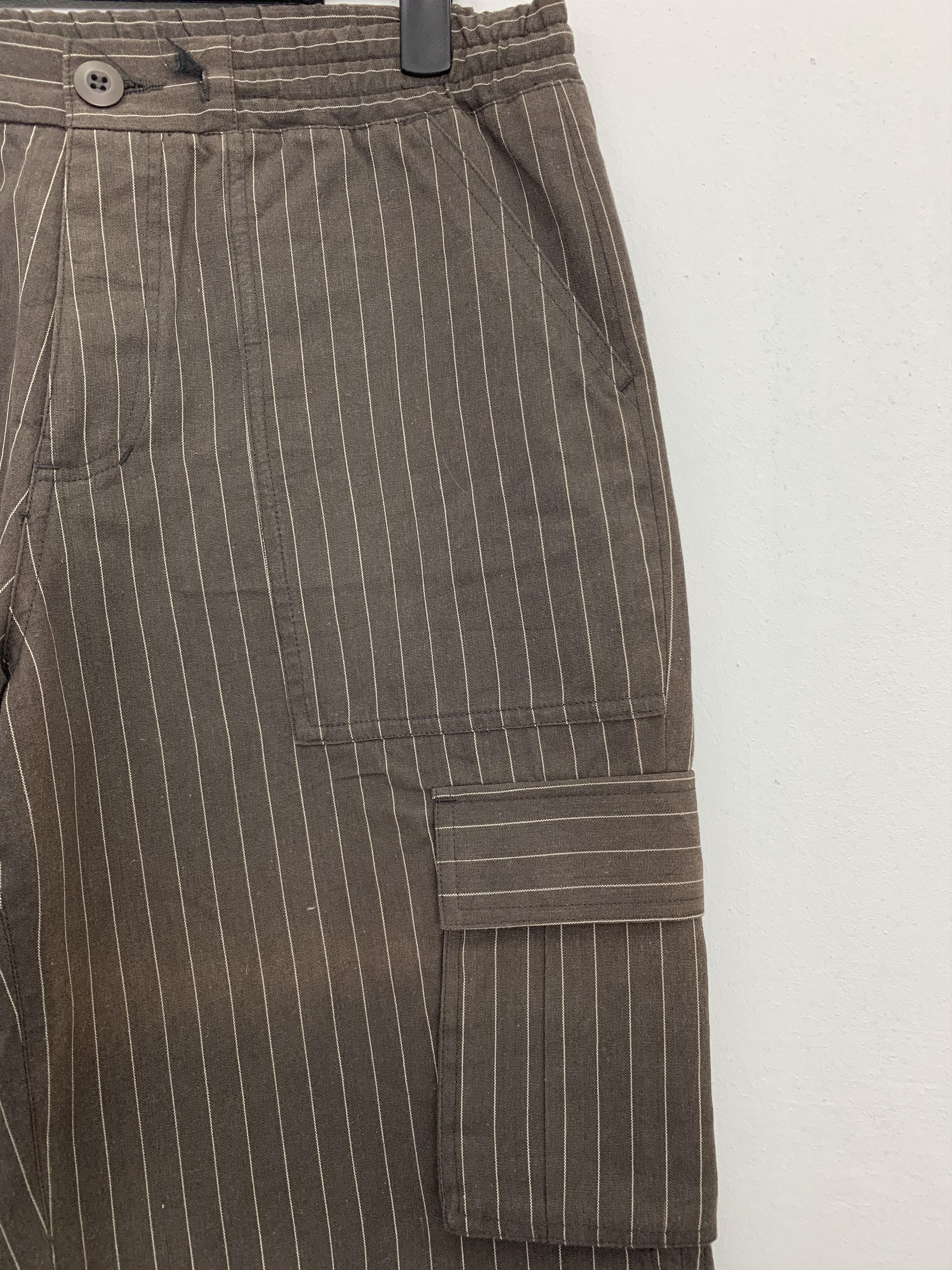 Japanese Brand Japan Over The stripe tactical cargo multipocket Drawstring Size US 26 / EU 42 - 4 Thumbnail
