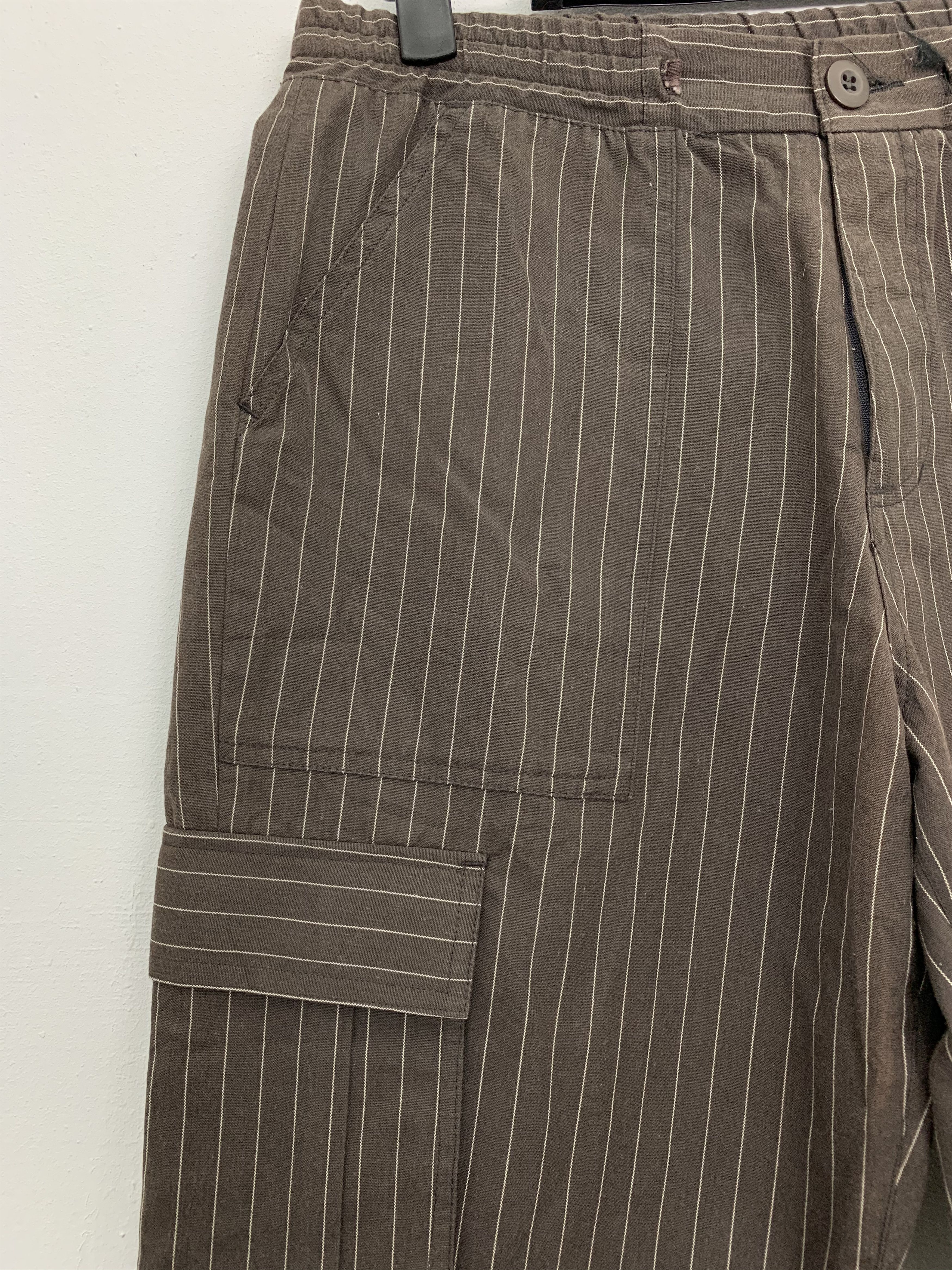 Japanese Brand Japan Over The stripe tactical cargo multipocket Drawstring Size US 26 / EU 42 - 3 Thumbnail