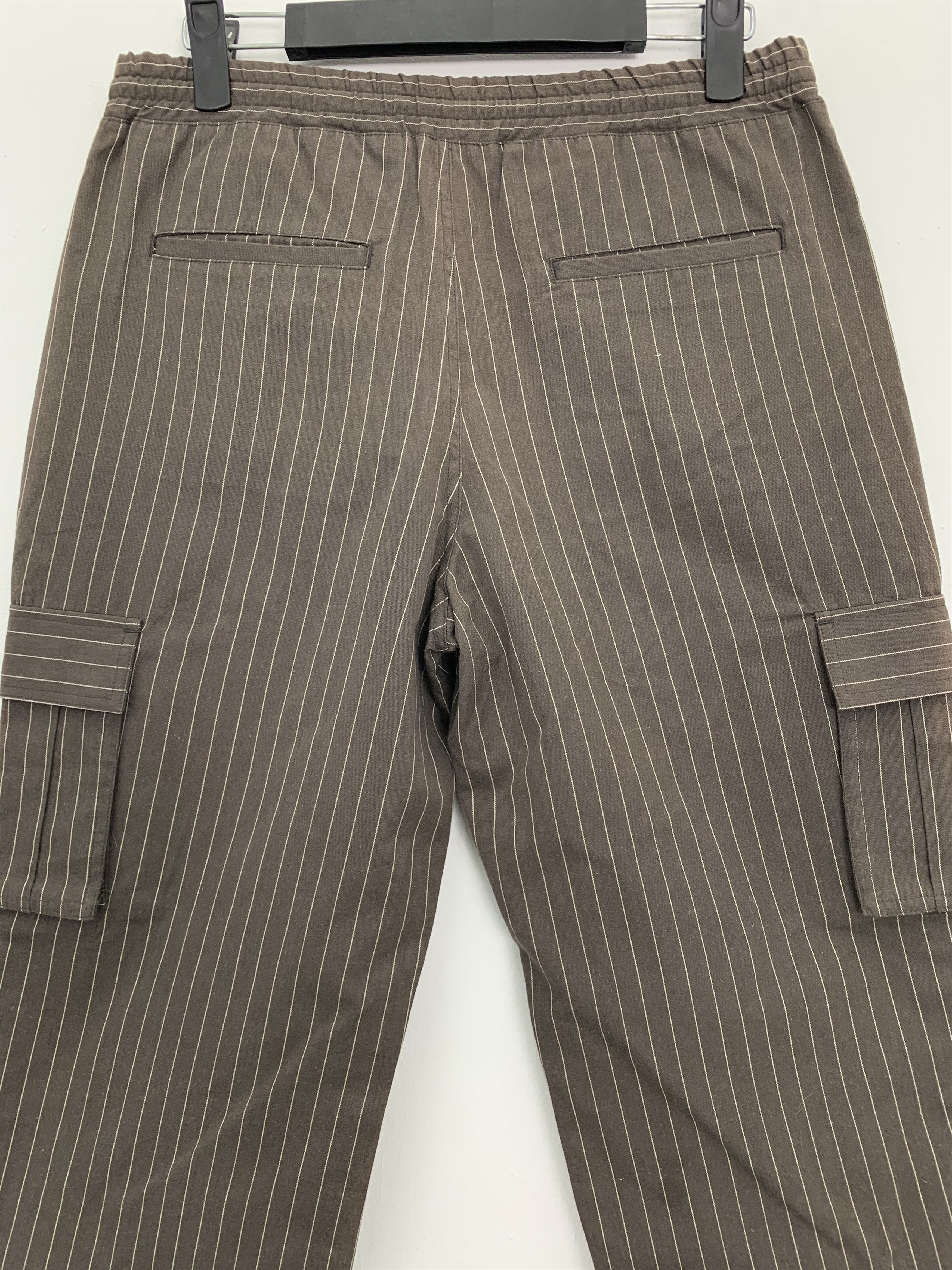 Japanese Brand Japan Over The stripe tactical cargo multipocket Drawstring Size US 26 / EU 42 - 11 Thumbnail