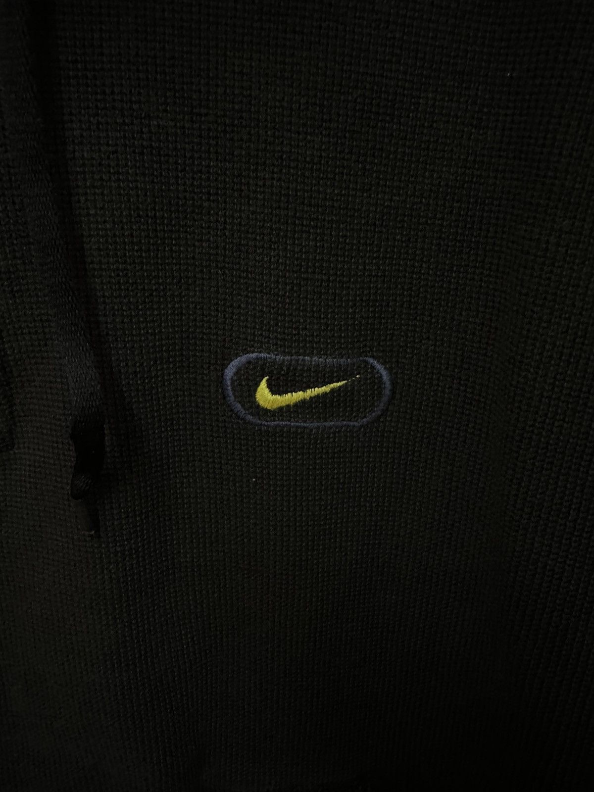Nike × Vintage Vintage 90’s Nike Swoosh Mini Logo Embroidery Hoodie Size US L / EU 52-54 / 3 - 3 Thumbnail