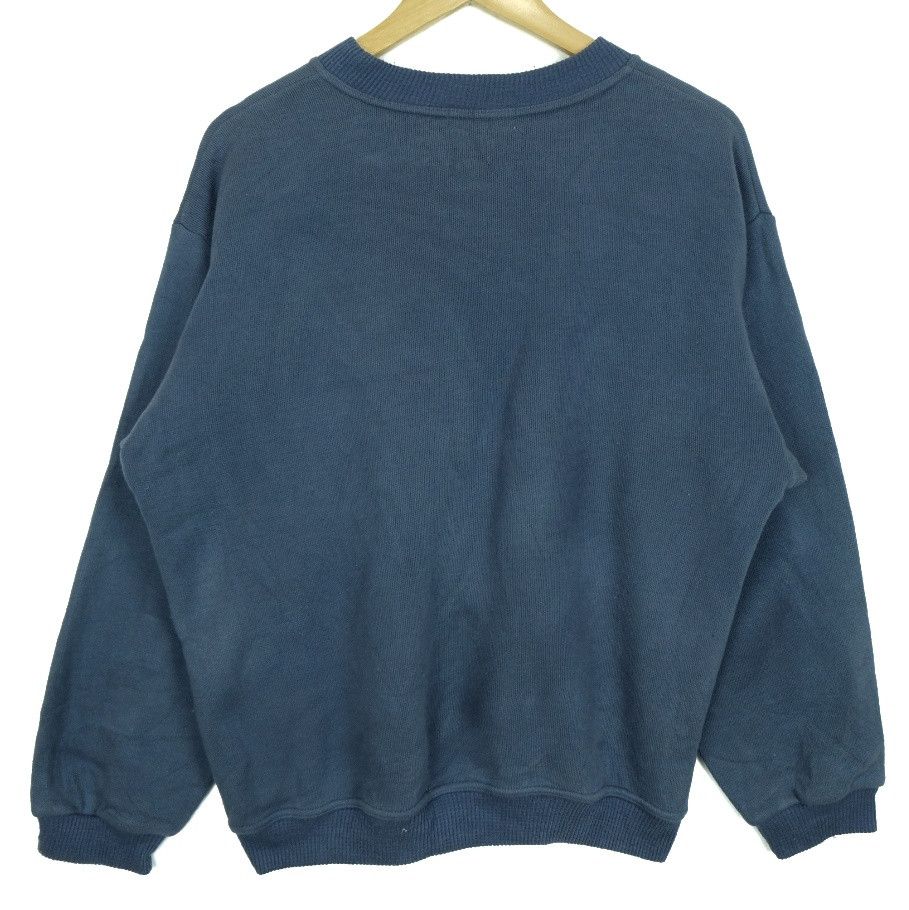 Japanese Brand Vintage 90's VIRTUOUS Italy Big Logo Retro Sweatshirts Size US L / EU 52-54 / 3 - 6 Thumbnail