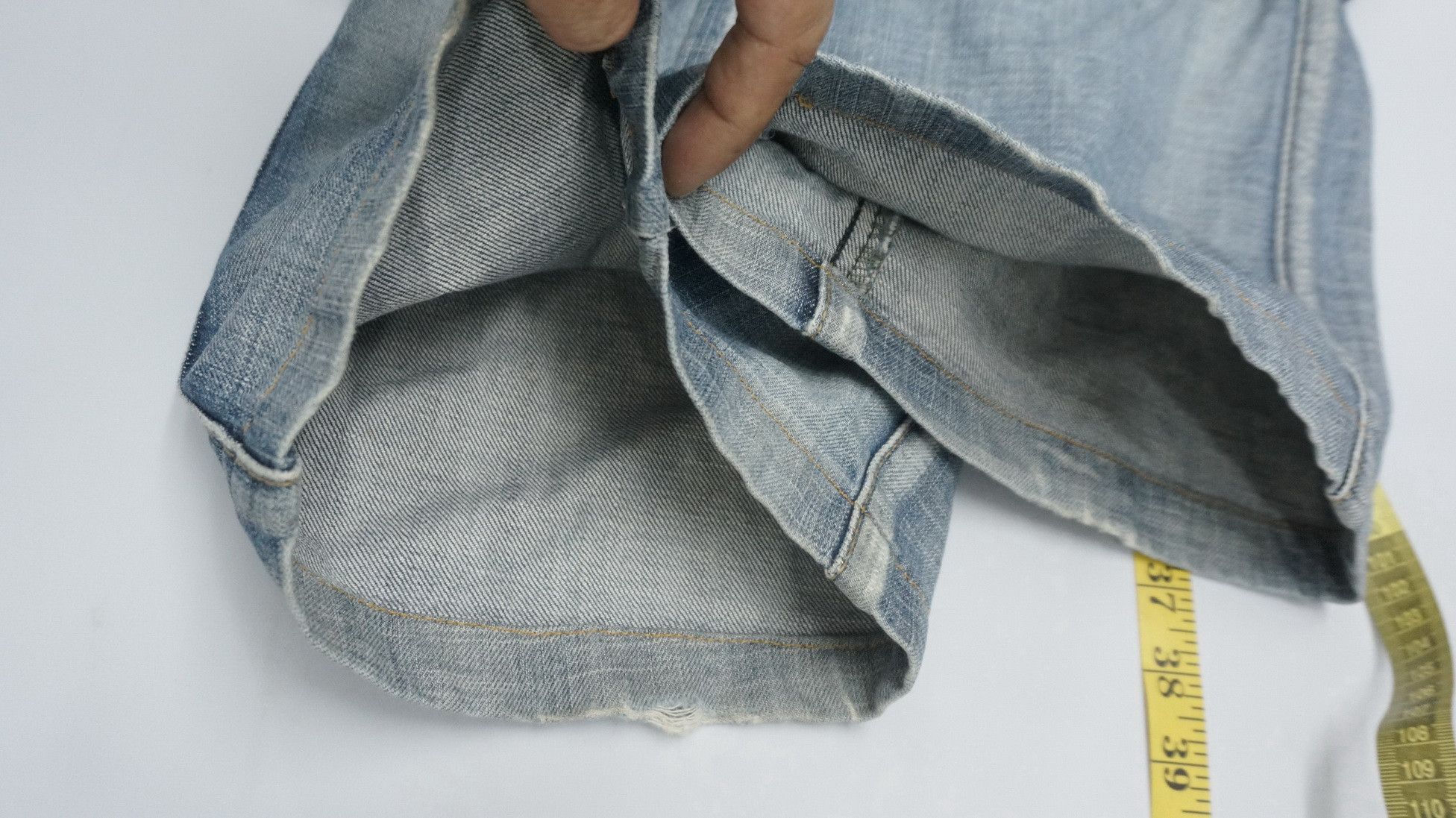 Japanese Brand Vintage Japan S.NIK Light Wash Worn Out 3D Cargo Jeans Size US 30 / EU 46 - 15 Thumbnail