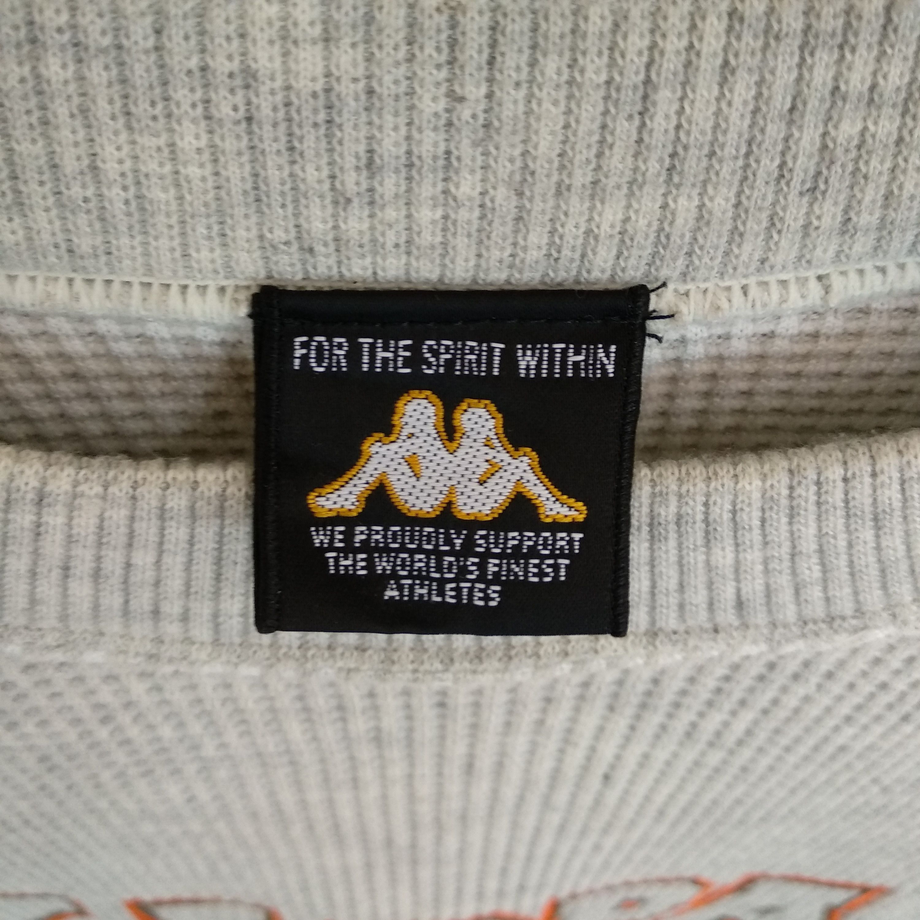 Kappa Vintage 90's KAPPA Big Logo Spell Out Jumper Sweatshirt Size US L / EU 52-54 / 3 - 9 Thumbnail