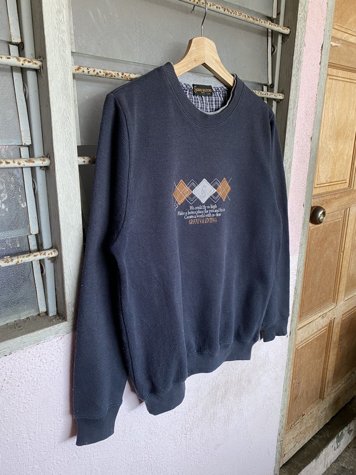 Gianni Valentino Gianni Valentino embroidery speelout sweatshirt Size US M / EU 48-50 / 2 - 3 Thumbnail
