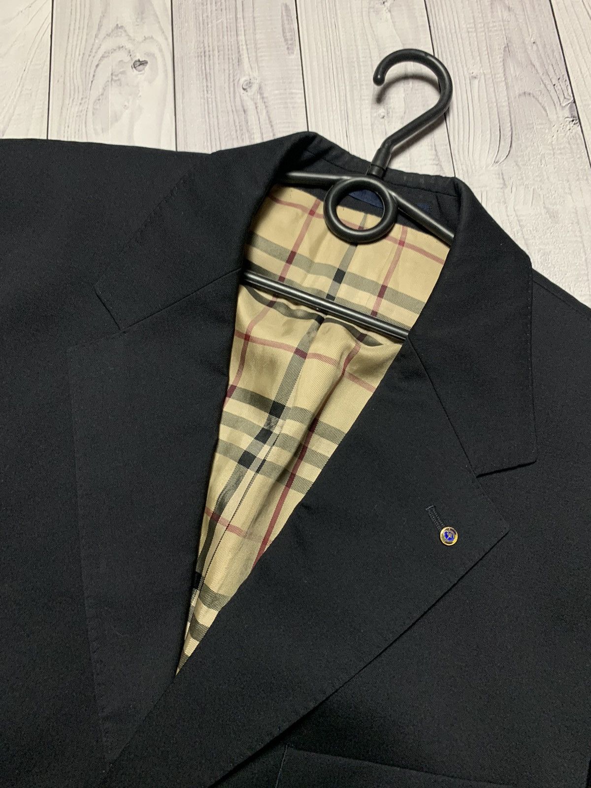 Burberry × Vintage Vintage Burberry jacket plaid size S Size 40S - 4 Thumbnail