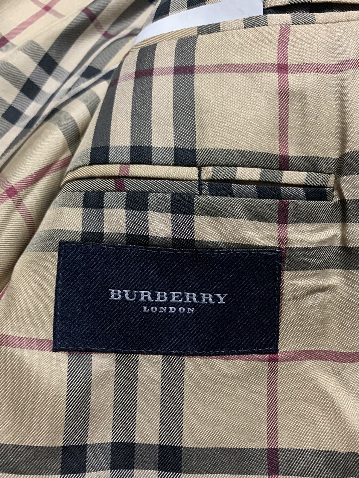 Burberry × Vintage Vintage Burberry jacket plaid size S Size 40S - 6 Thumbnail