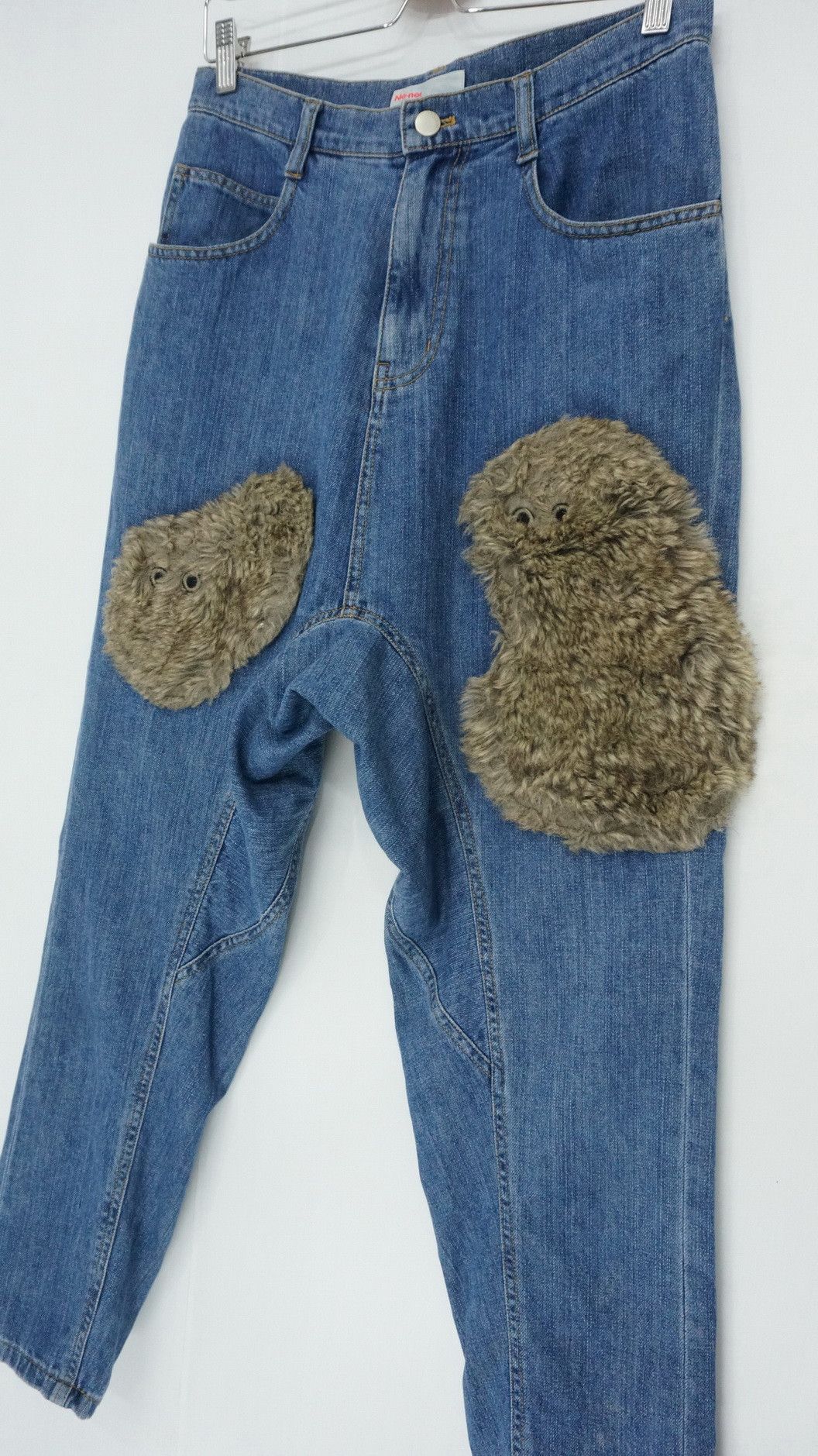 Issey Miyake 🎌 Rare NENET ISSEY MIYAKE Drop Crotch Soft Denim Size US 29 - 3 Thumbnail