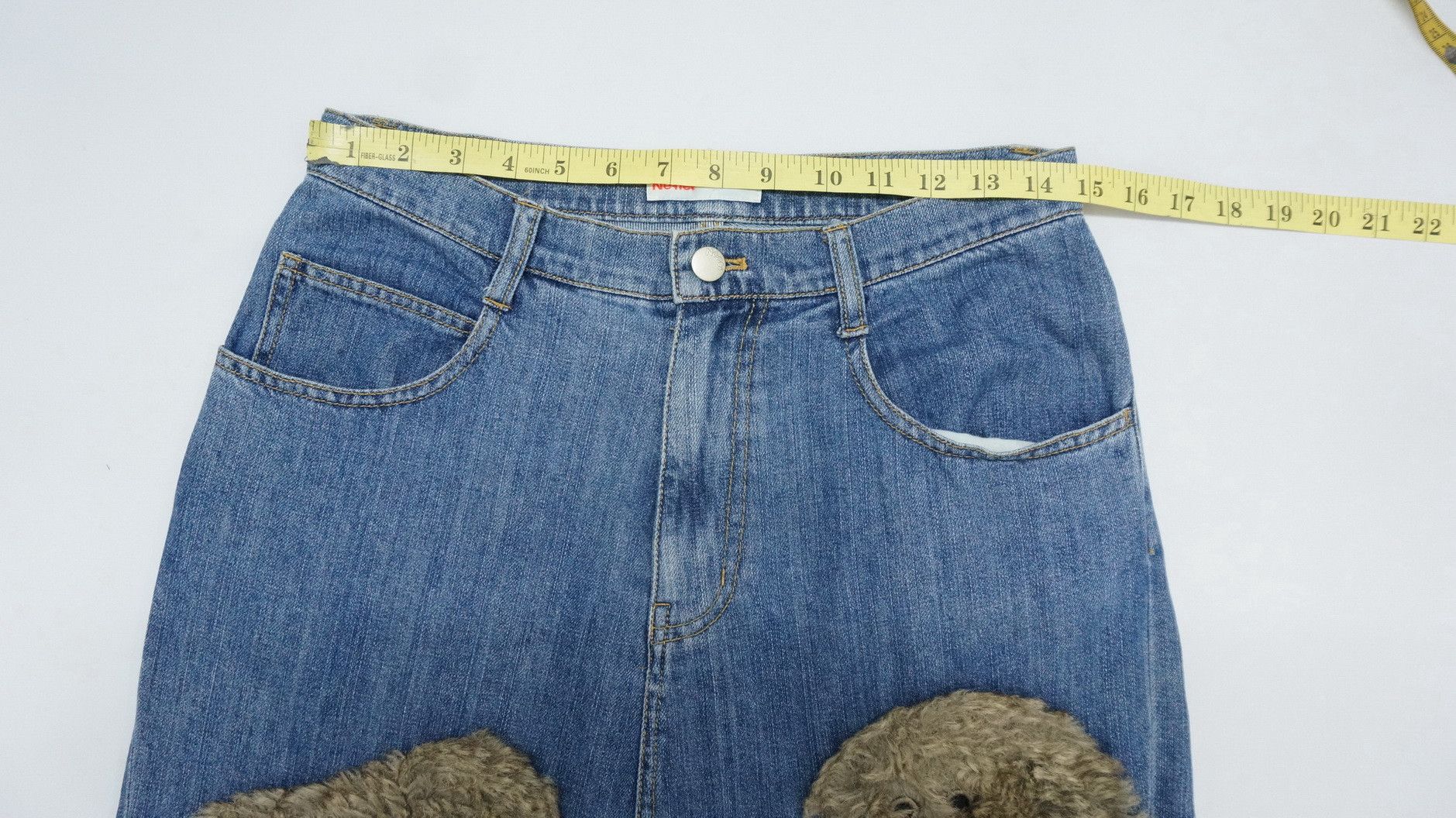 Issey Miyake 🎌 Rare NENET ISSEY MIYAKE Drop Crotch Soft Denim Size US 29 - 12 Thumbnail