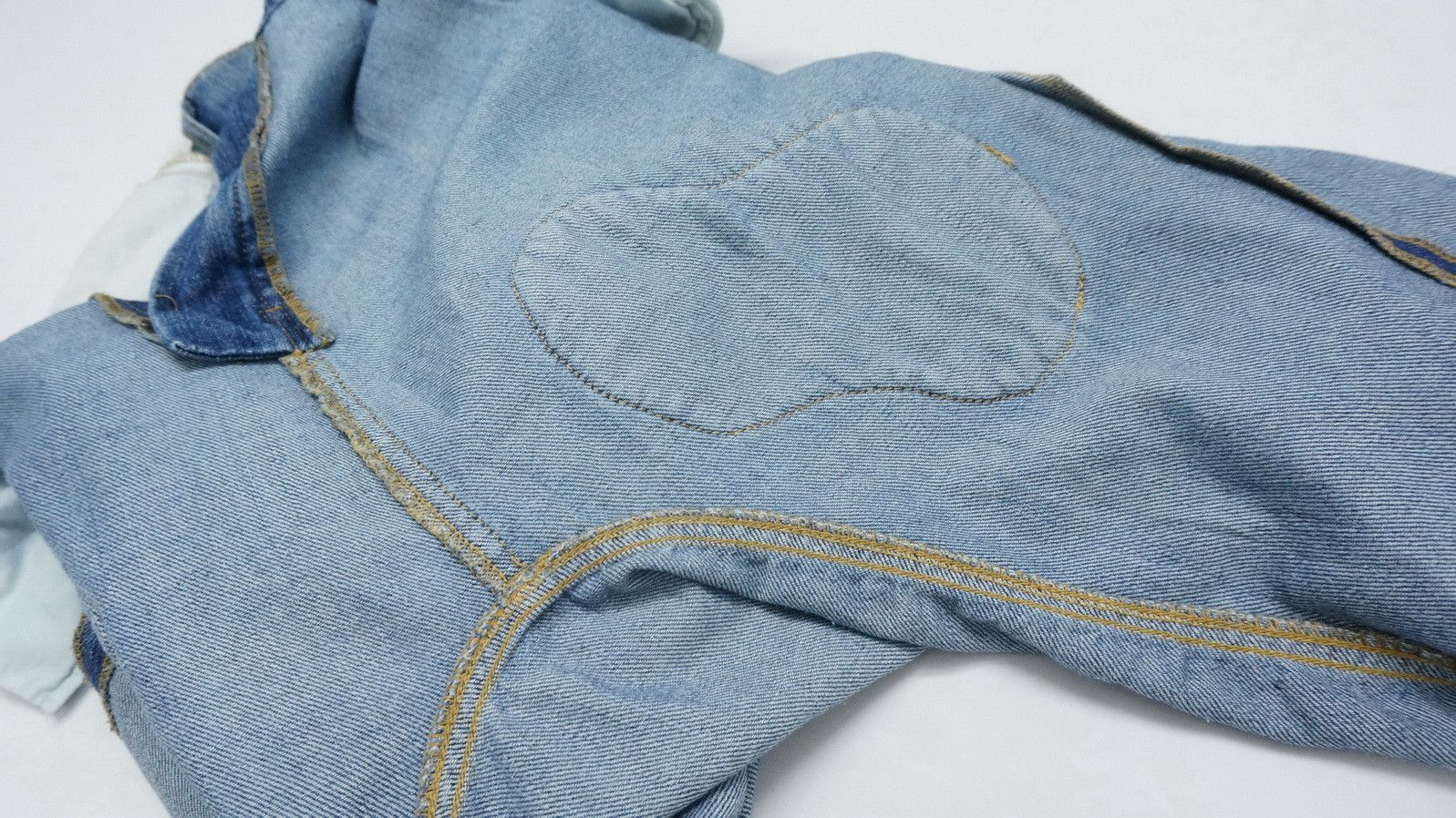 Issey Miyake 🎌 Rare NENET ISSEY MIYAKE Drop Crotch Soft Denim Size US 29 - 18 Thumbnail