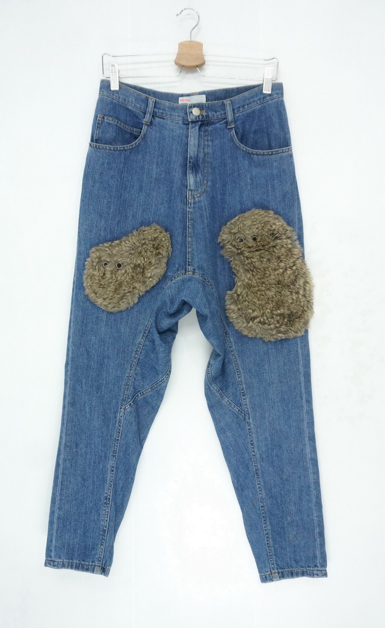 🎌 Rare NENET ISSEY MIYAKE Drop Crotch Soft Denim