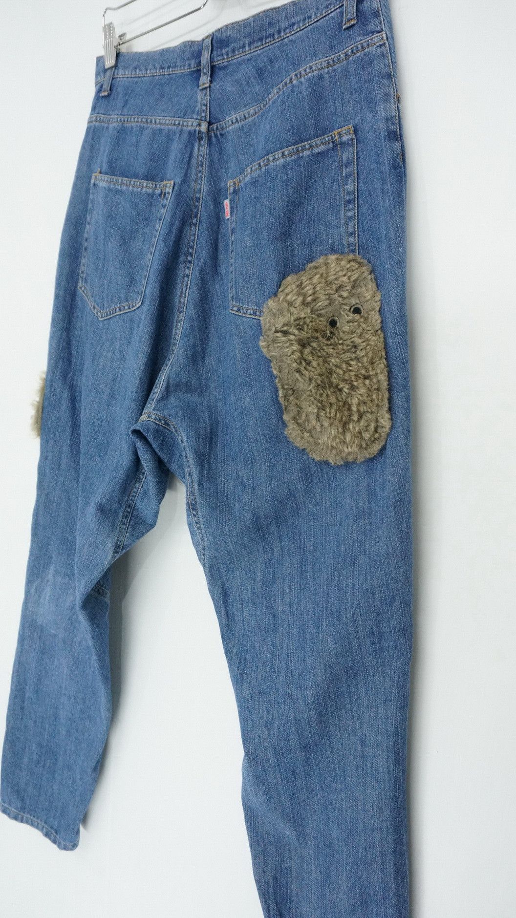 Issey Miyake 🎌 Rare NENET ISSEY MIYAKE Drop Crotch Soft Denim Size US 29 - 9 Thumbnail