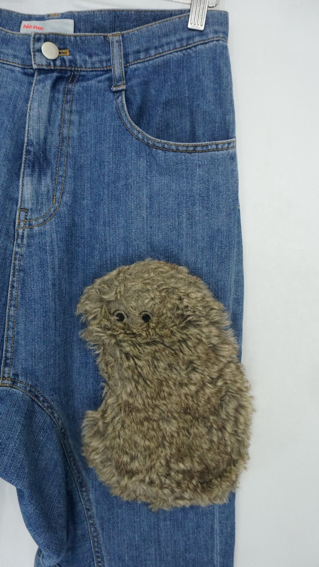 Issey Miyake 🎌 Rare NENET ISSEY MIYAKE Drop Crotch Soft Denim Size US 29 - 5 Thumbnail