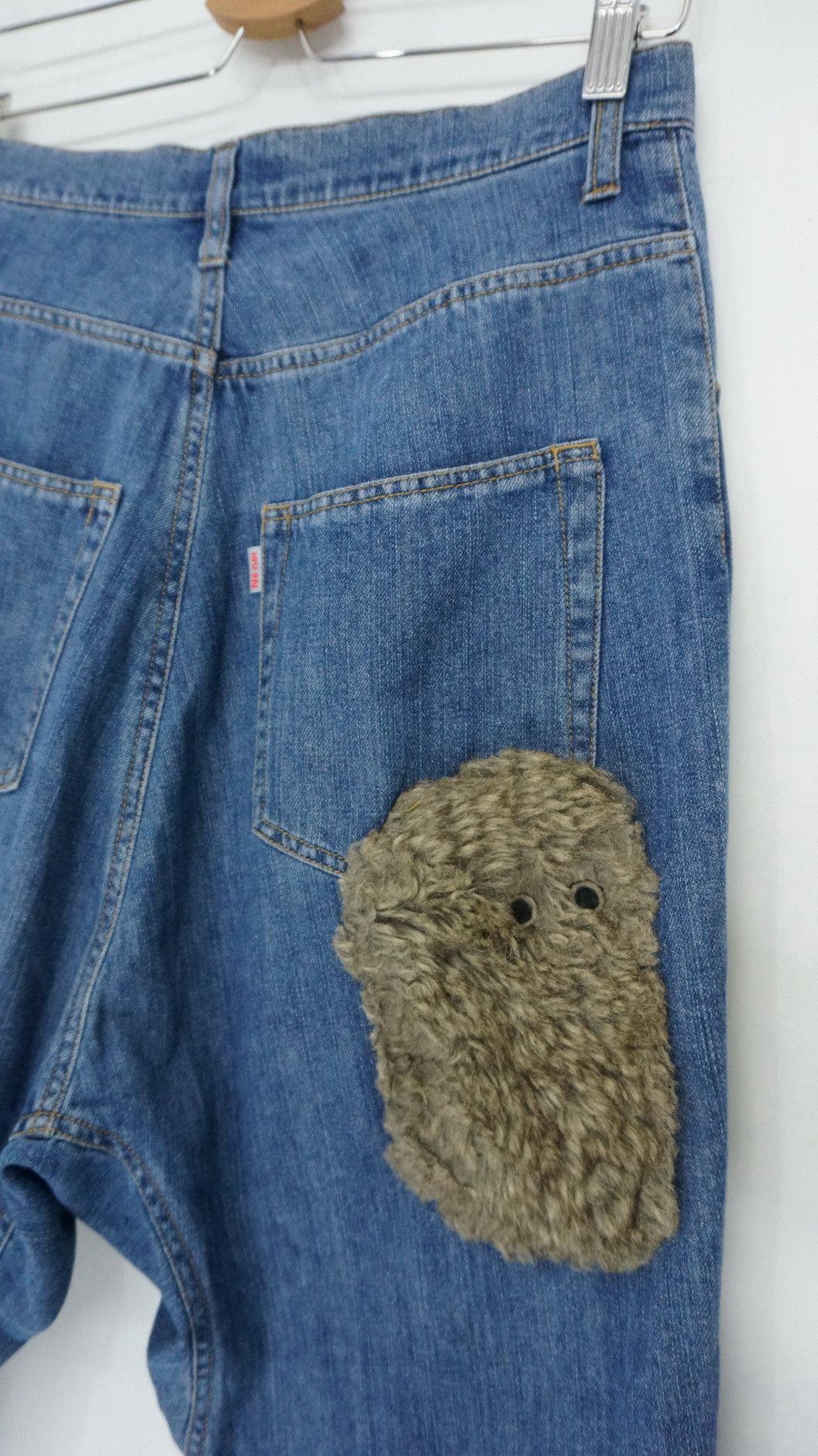 Issey Miyake 🎌 Rare NENET ISSEY MIYAKE Drop Crotch Soft Denim Size US 29 - 11 Thumbnail