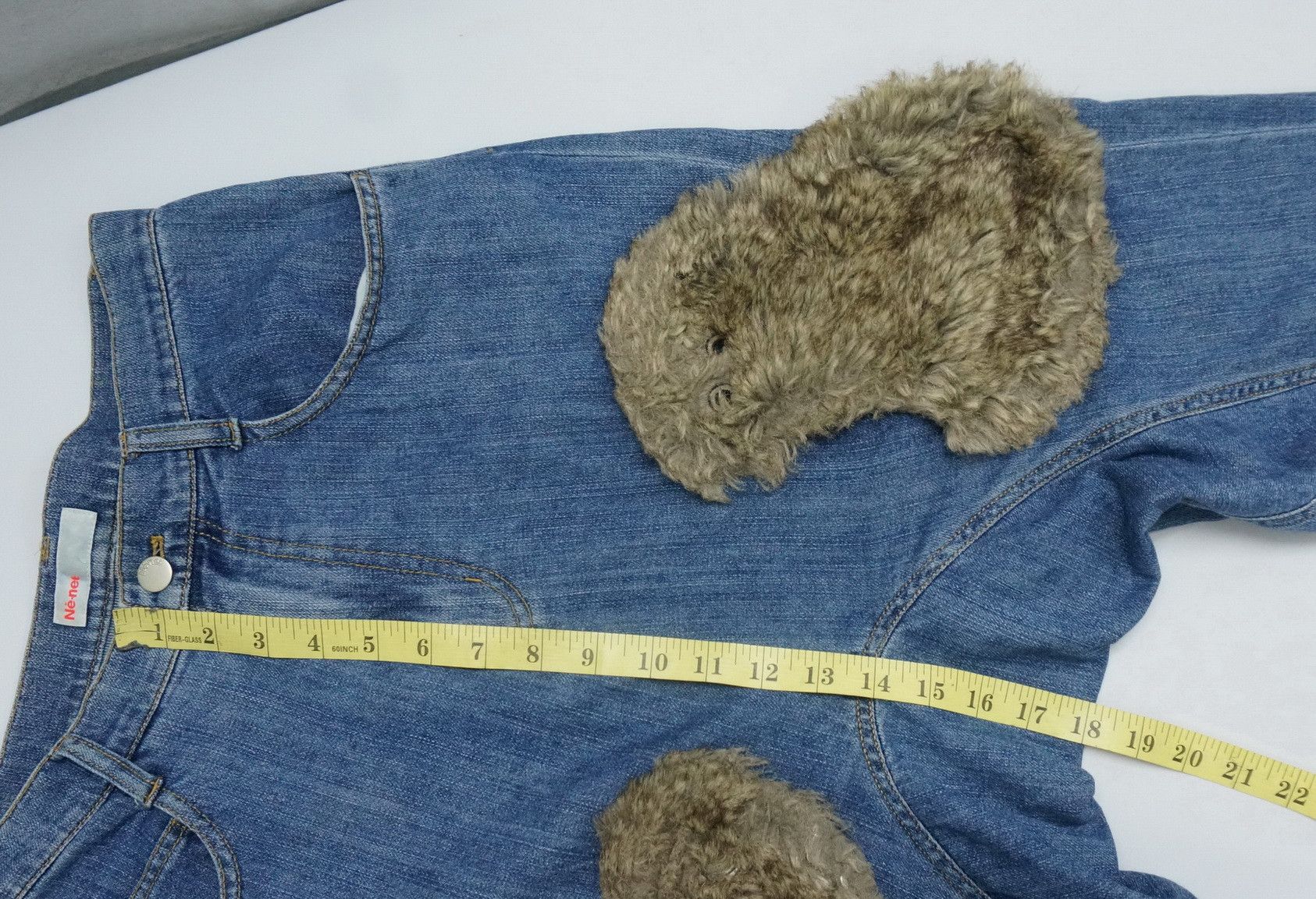 Issey Miyake 🎌 Rare NENET ISSEY MIYAKE Drop Crotch Soft Denim Size US 29 - 13 Thumbnail