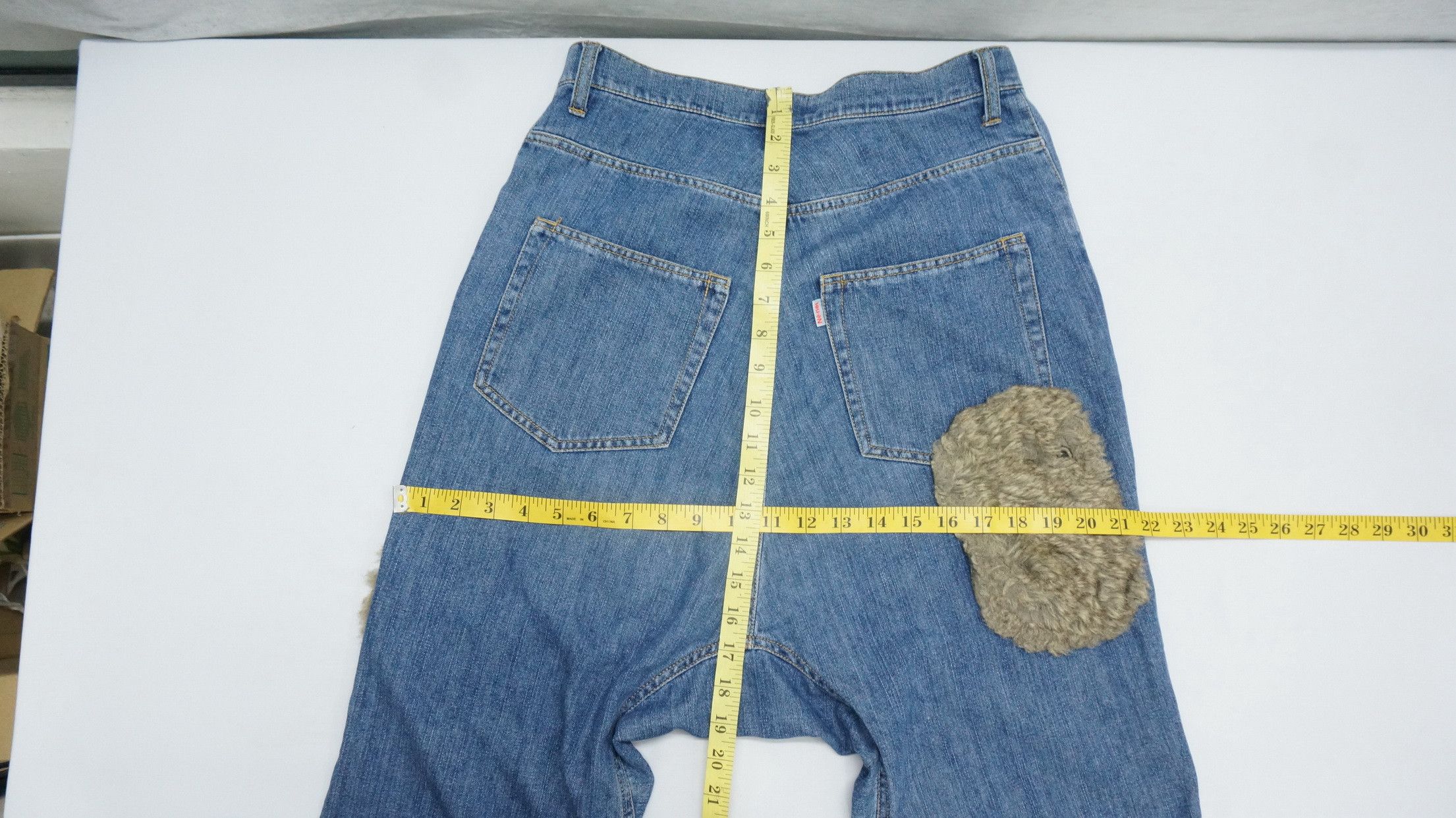 Issey Miyake 🎌 Rare NENET ISSEY MIYAKE Drop Crotch Soft Denim Size US 29 - 17 Thumbnail