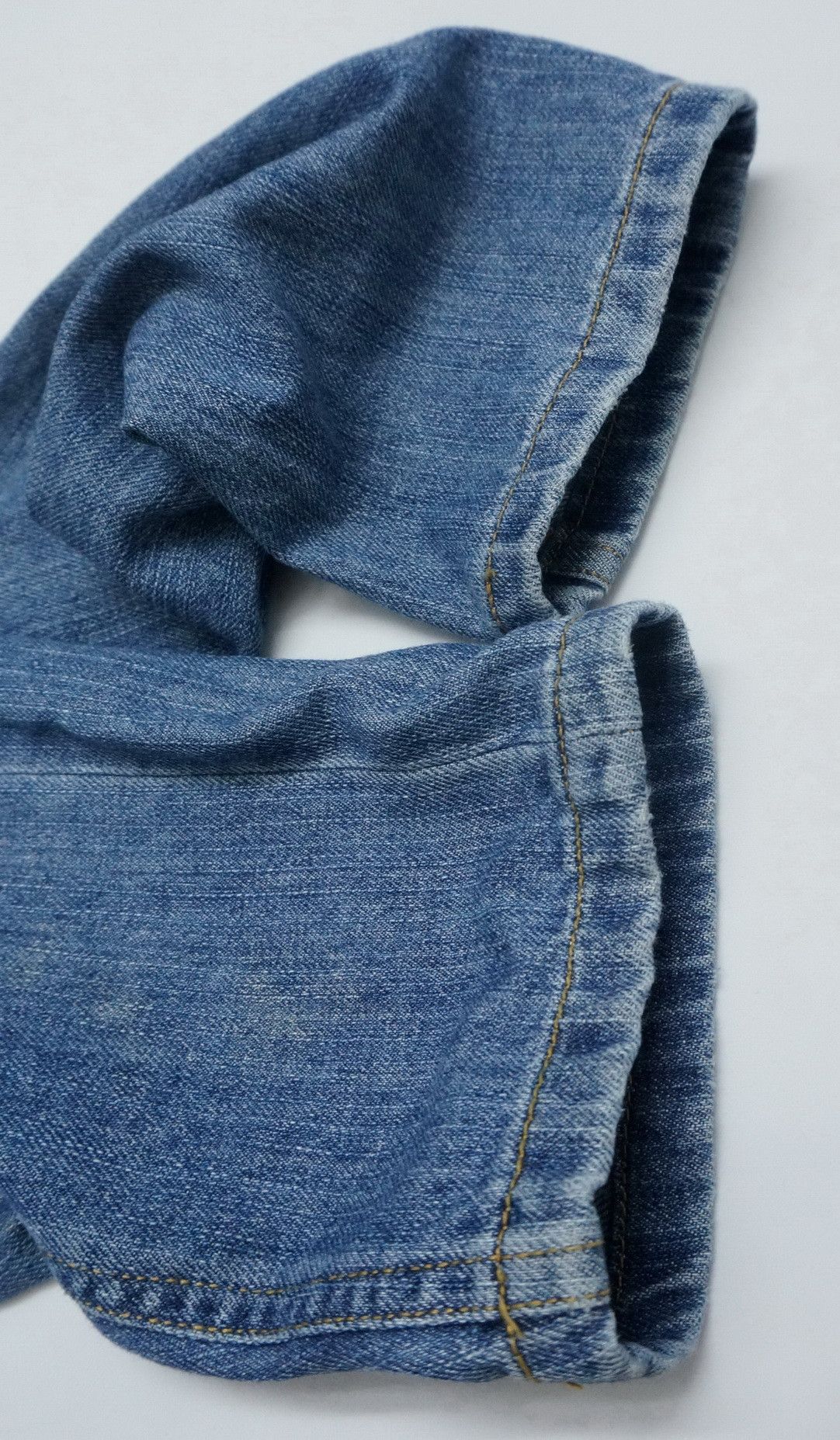 Issey Miyake 🎌 Rare NENET ISSEY MIYAKE Drop Crotch Soft Denim Size US 29 - 22 Thumbnail