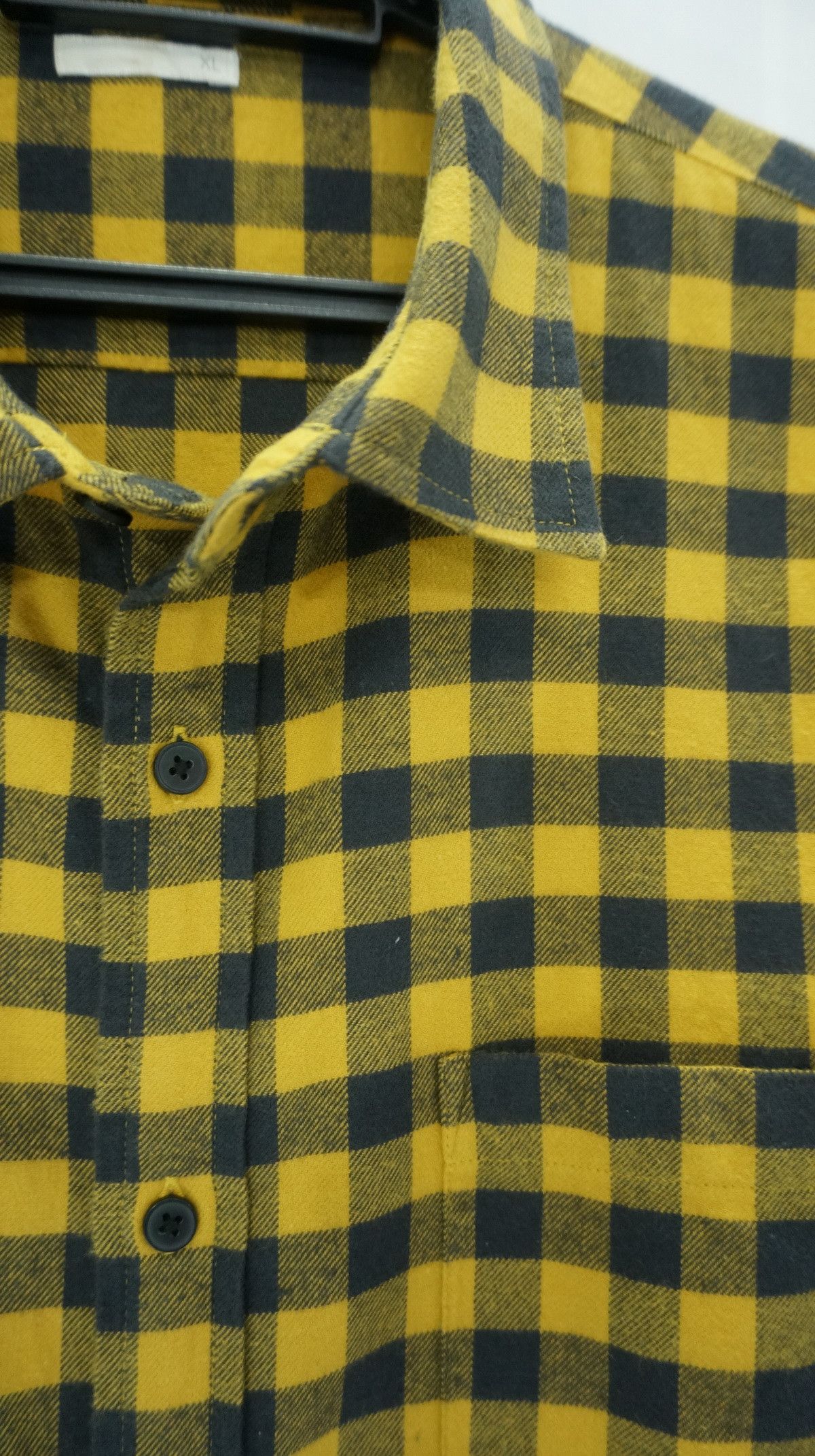 Flannel GU Plaid Check Flannel Long Sleve Button Ups Size US L / EU 52-54 / 3 - 7 Thumbnail