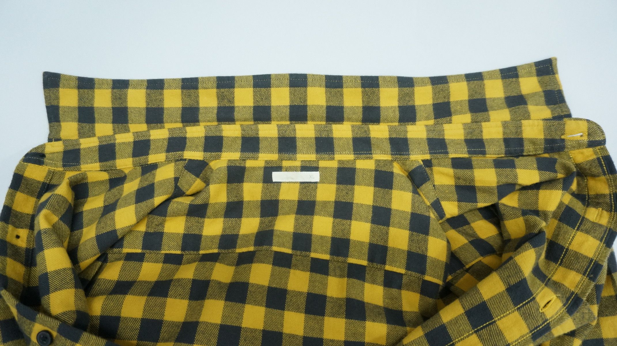 Flannel GU Plaid Check Flannel Long Sleve Button Ups Size US L / EU 52-54 / 3 - 12 Thumbnail