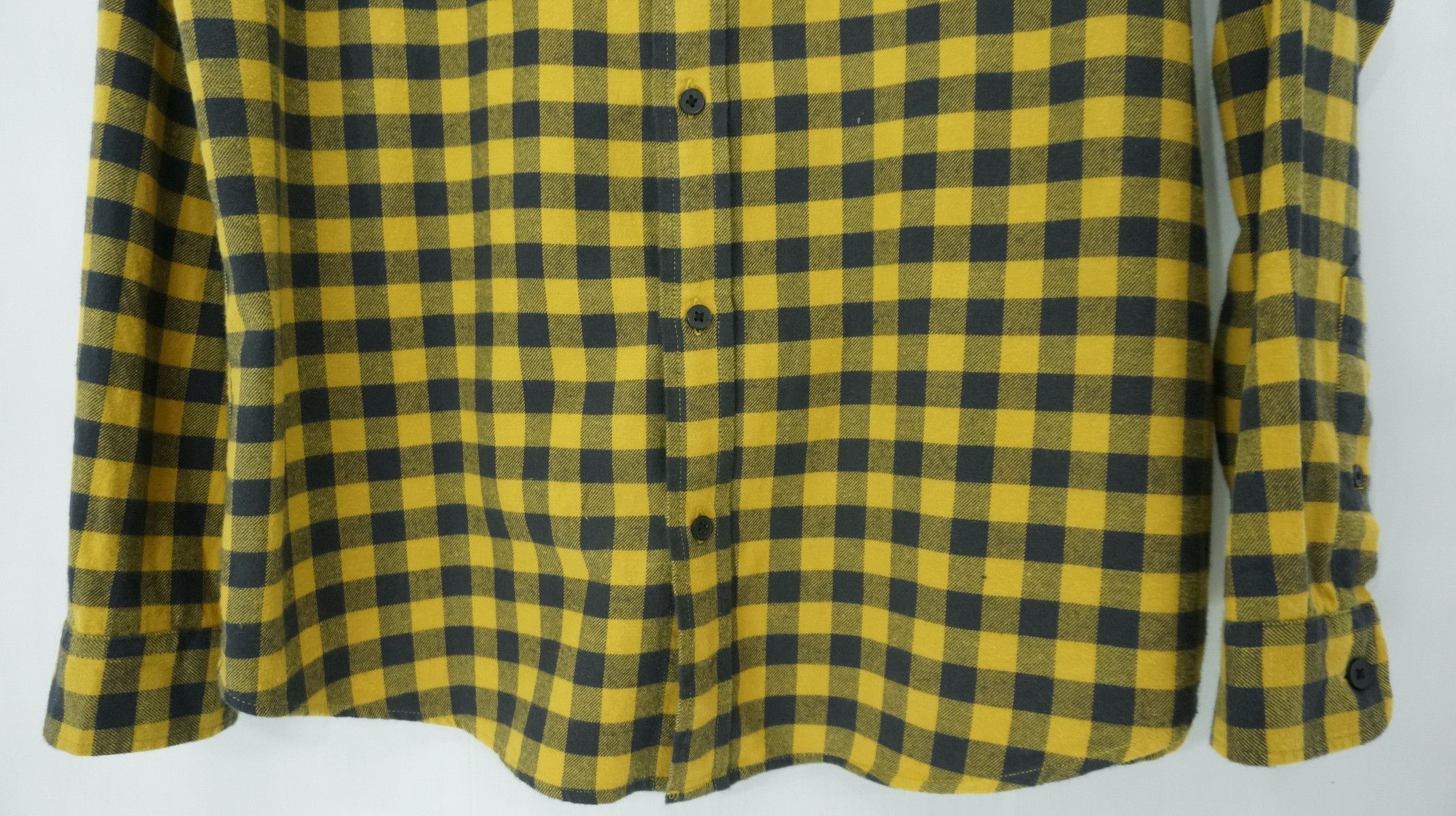 Flannel GU Plaid Check Flannel Long Sleve Button Ups Size US L / EU 52-54 / 3 - 6 Thumbnail