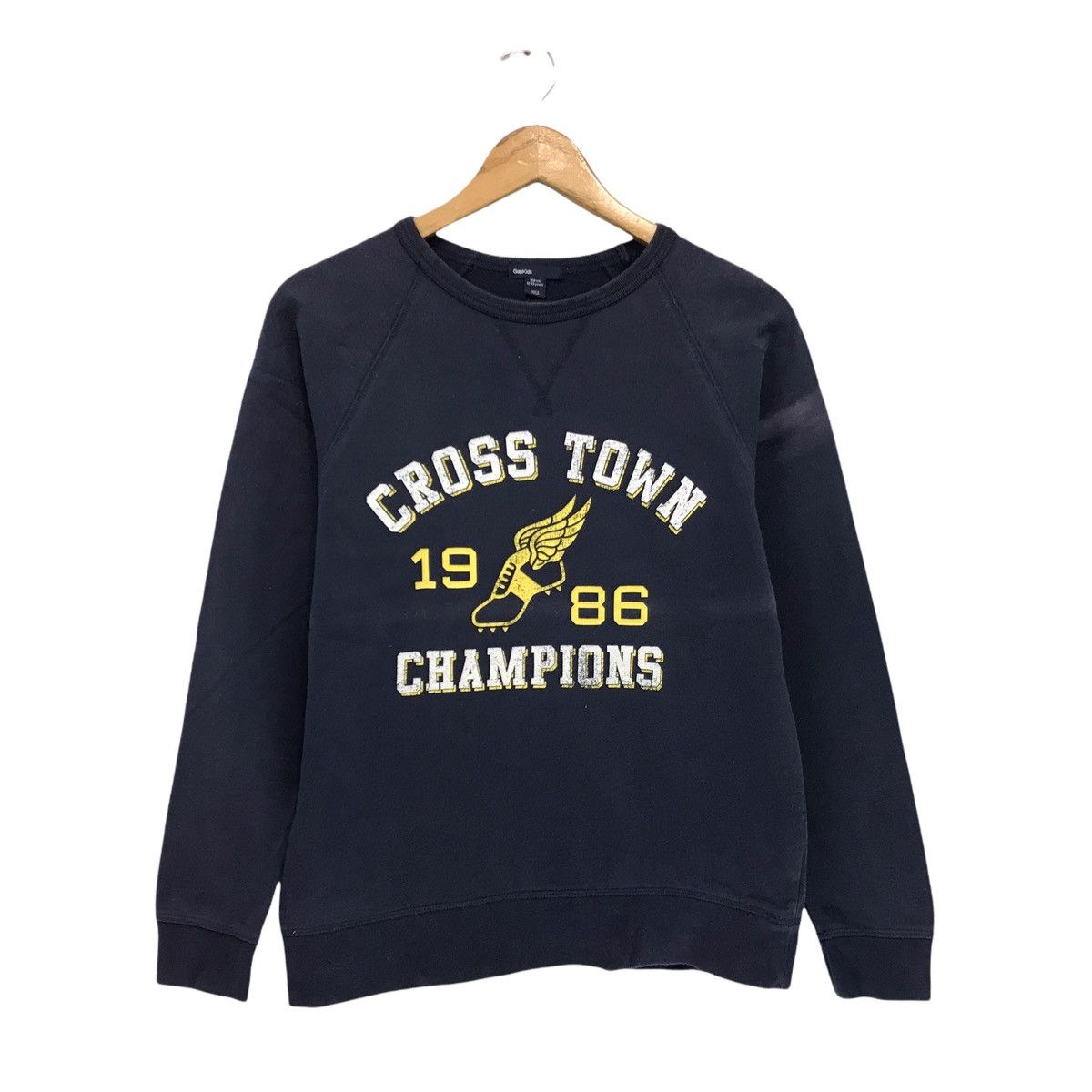Gap × Vintage Vintage Gap Cross Town Champions Sweatshirt Size US S / EU 44-46 / 1 - 1 Thumbnail