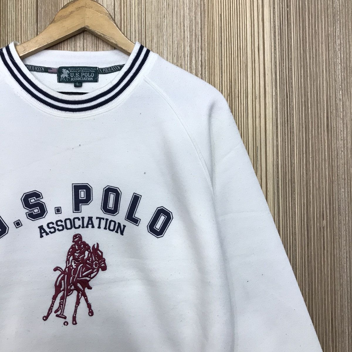 U.S. Polo Assn. × Vintage Vintage us polo association big logo sweatshirt Size US M / EU 48-50 / 2 - 4 Thumbnail