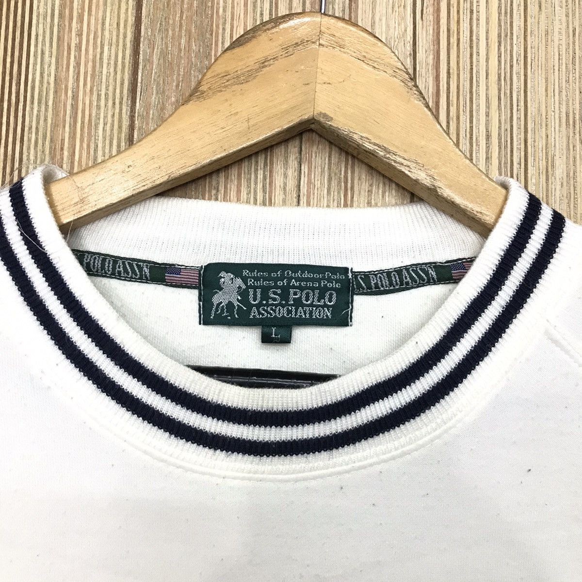U.S. Polo Assn. × Vintage Vintage us polo association big logo sweatshirt Size US M / EU 48-50 / 2 - 7 Thumbnail