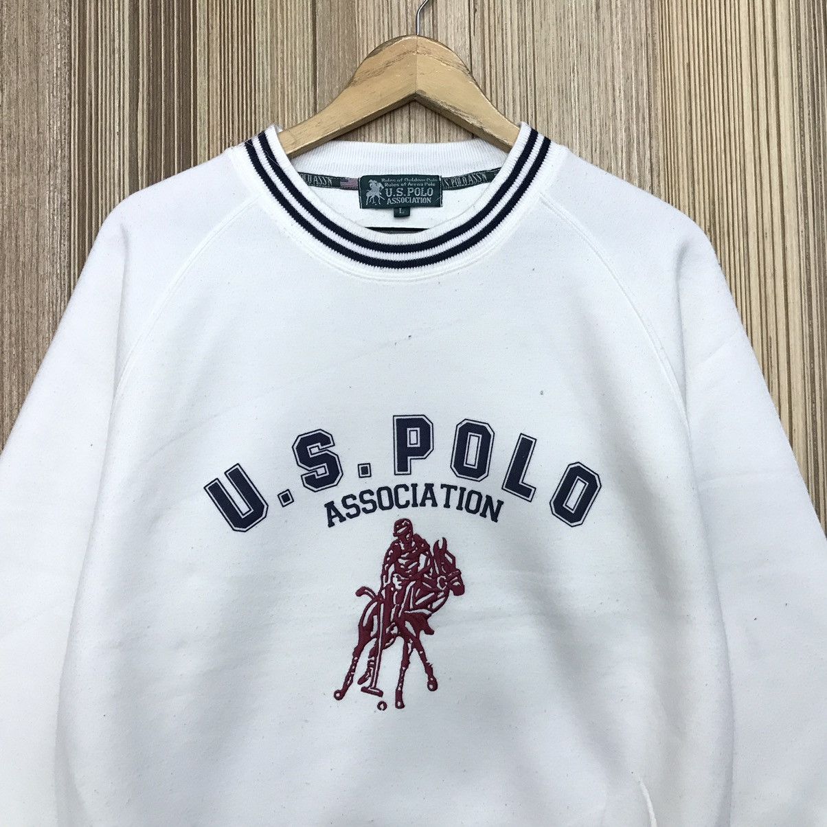 U.S. Polo Assn. × Vintage Vintage us polo association big logo sweatshirt Size US M / EU 48-50 / 2 - 2 Thumbnail