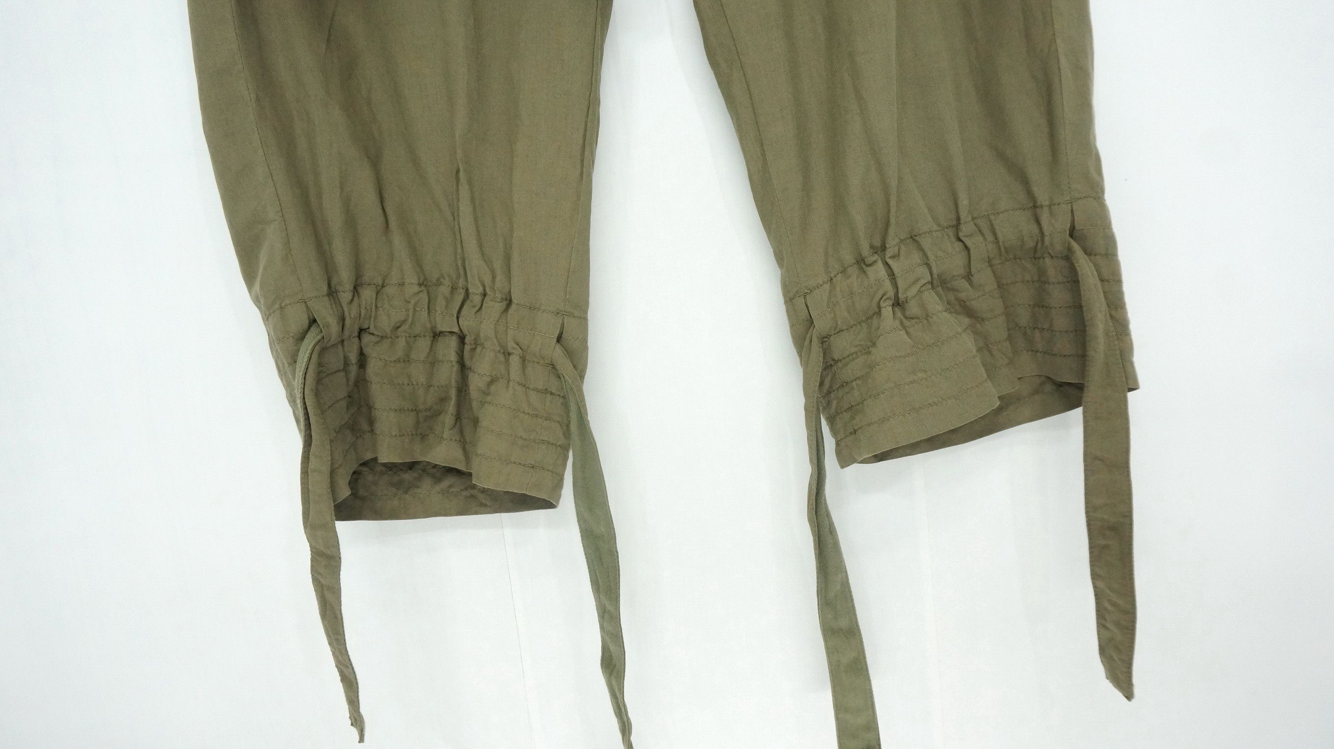Japanese Brand Dope! CODES COMBINE Crop Soft Cargo Pants Size US 32 / EU 48 - 8 Thumbnail
