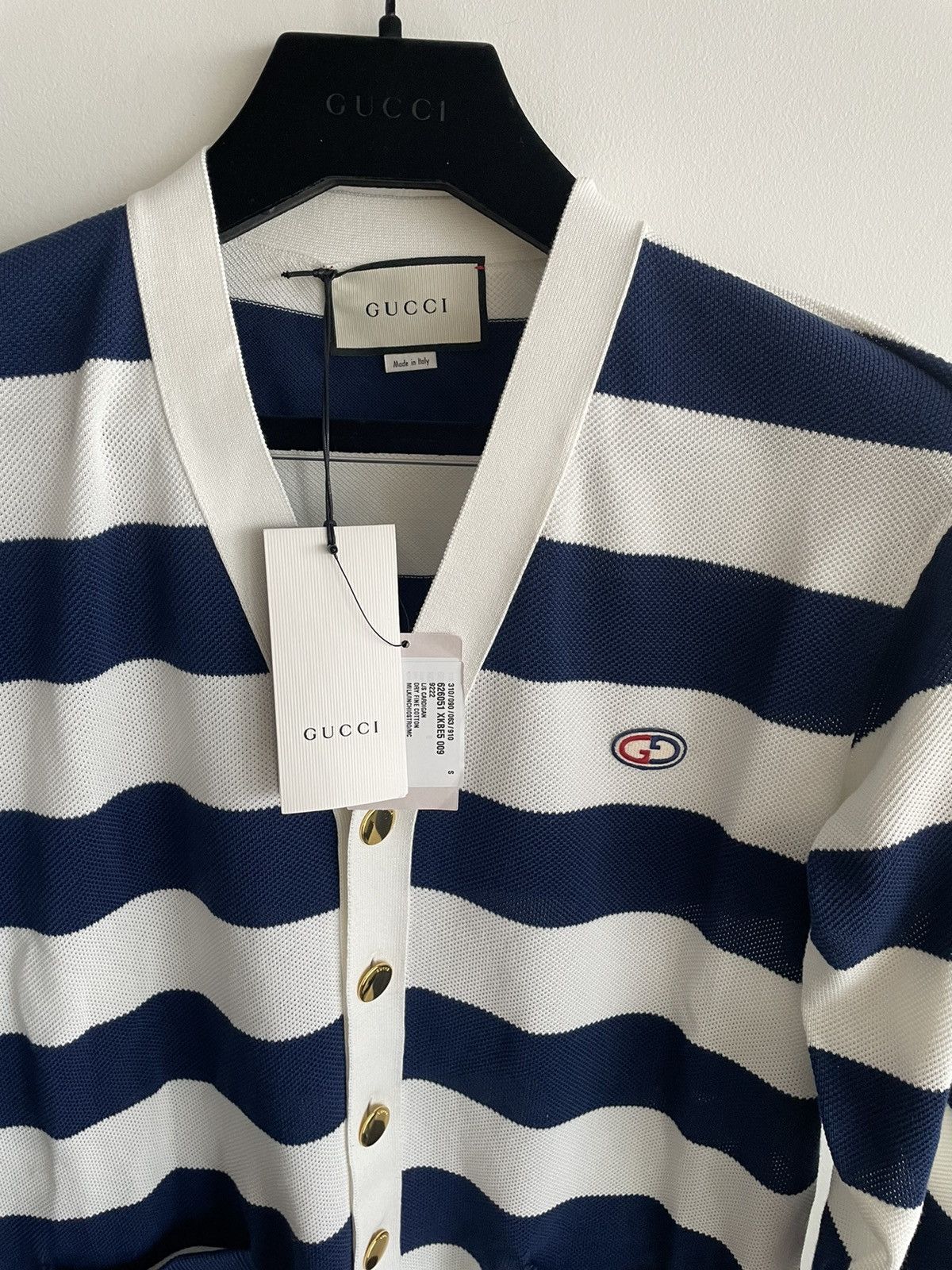 Gucci Rare Limited Super Runway BrandNew GG Logo Cardigan Sweater Size US S / EU 44-46 / 1 - 1 Thumbnail