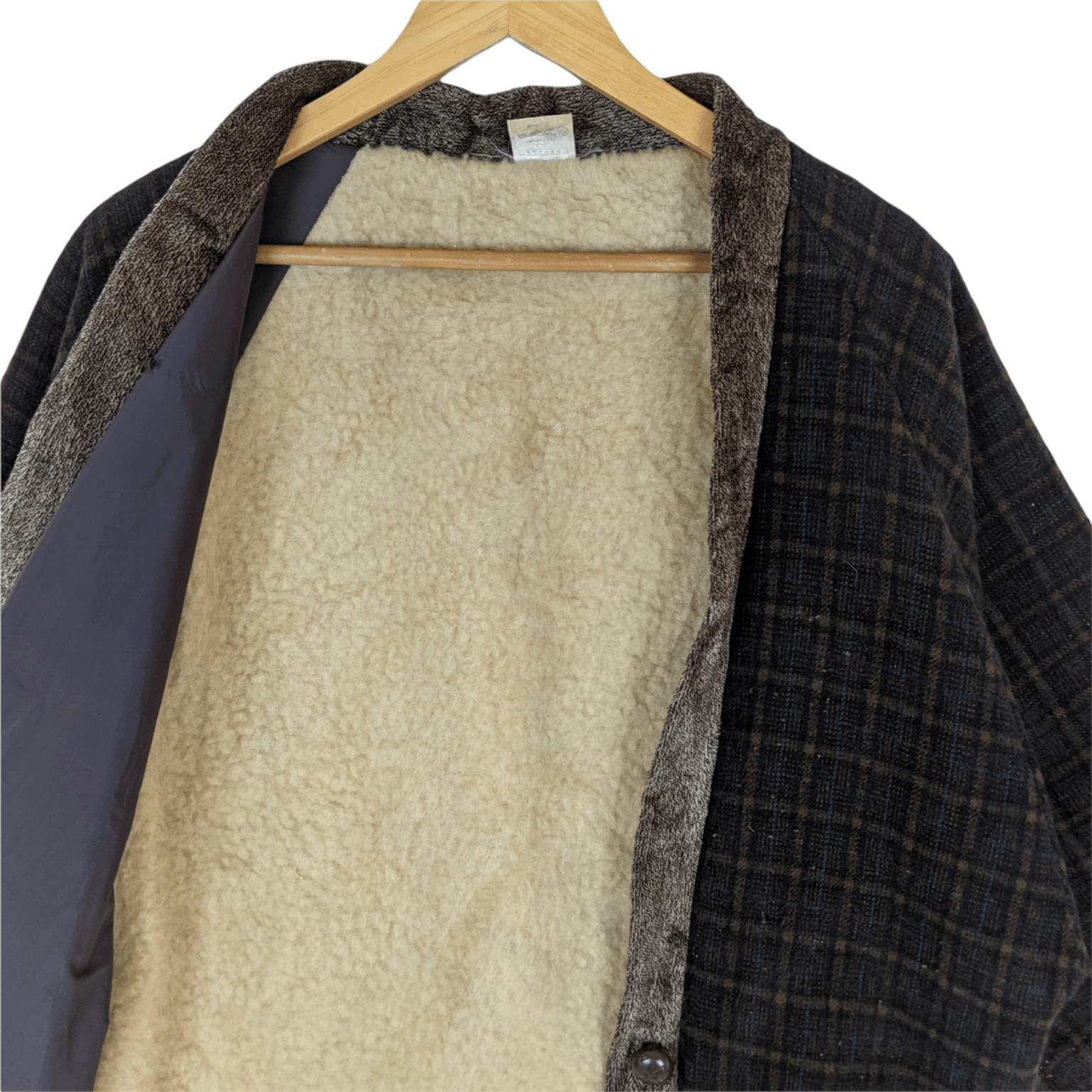 Japanese Brand JAPAN Vintage Wool Tailoring Winter Warm Kimono Size US M / EU 48-50 / 2 - 2 Thumbnail