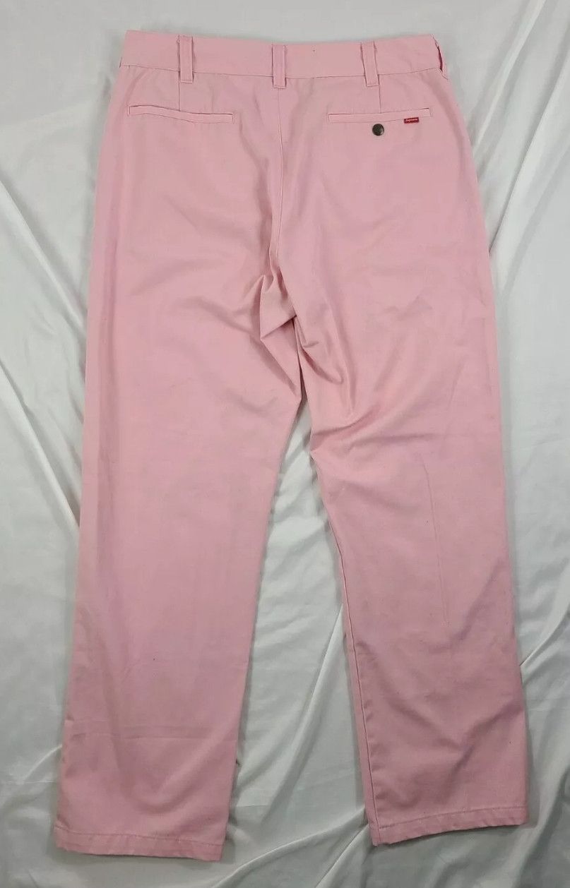 Supreme Supreme Light Pink Work Pants SS15 Size US 32 / EU 48 - 2 Thumbnail