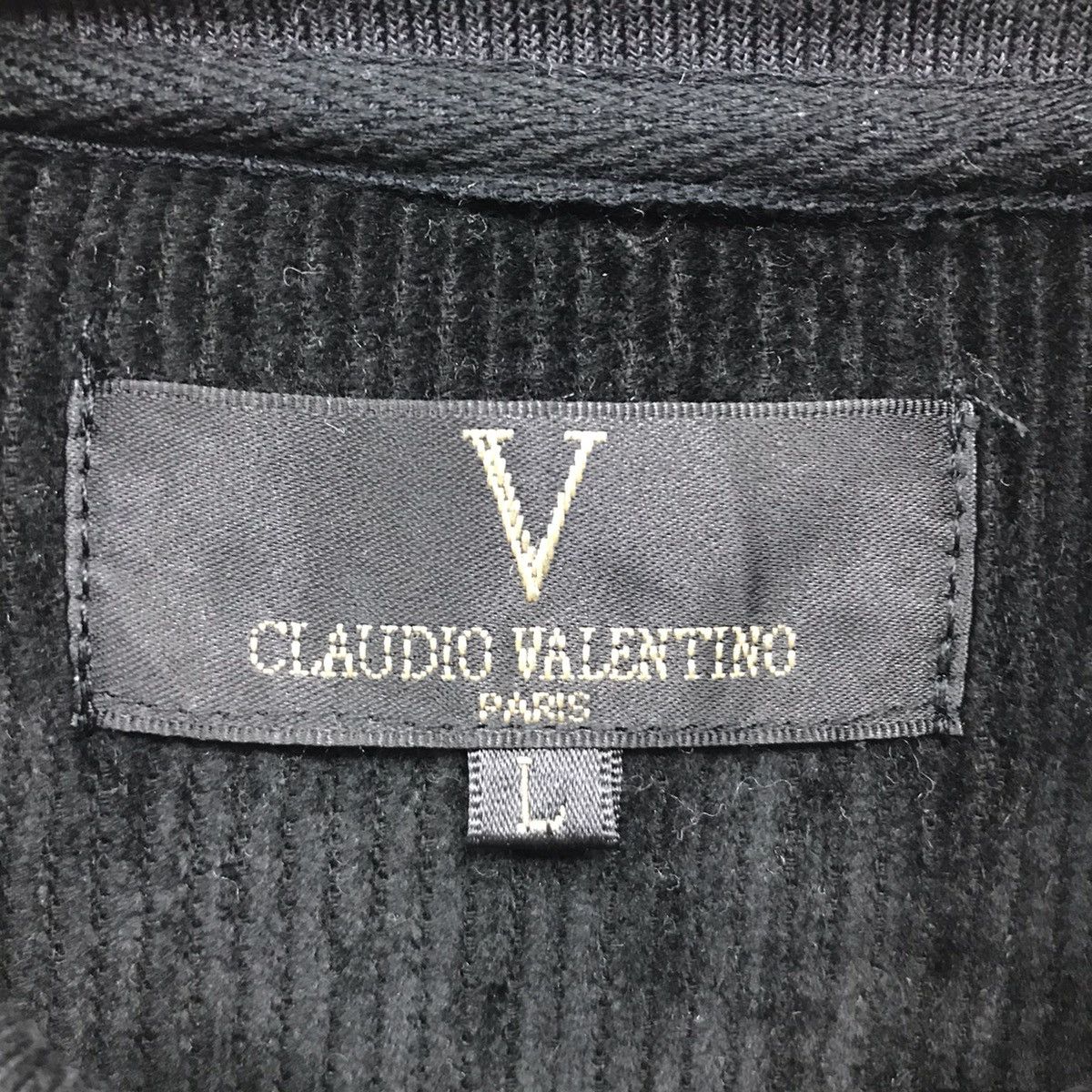 Designer × Valentino × Vintage Vintage Claudio Valentino Small Logo Sweatshirt Size US M / EU 48-50 / 2 - 8 Thumbnail